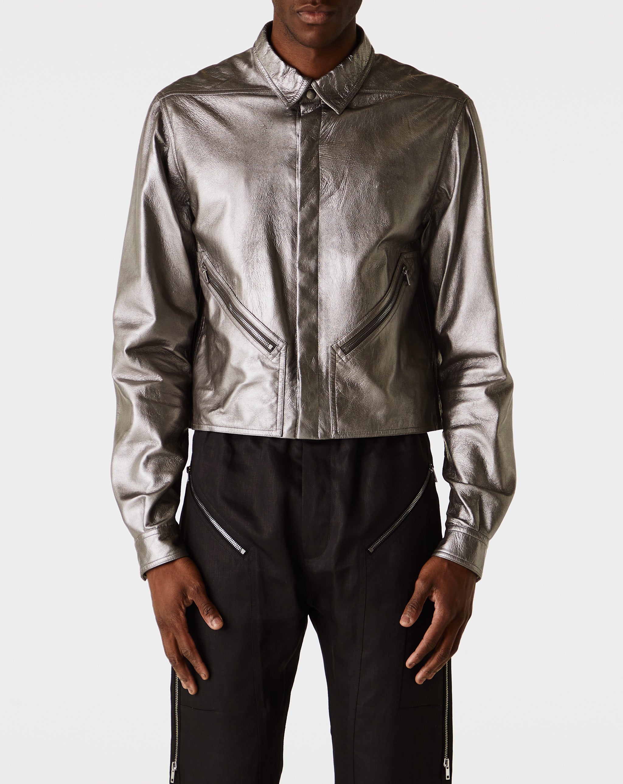 ミュージシャン hyde SWITCHBLADE LONG AVIATOR JACKET Leather Tour Alice Shirt Jacket – two : minds