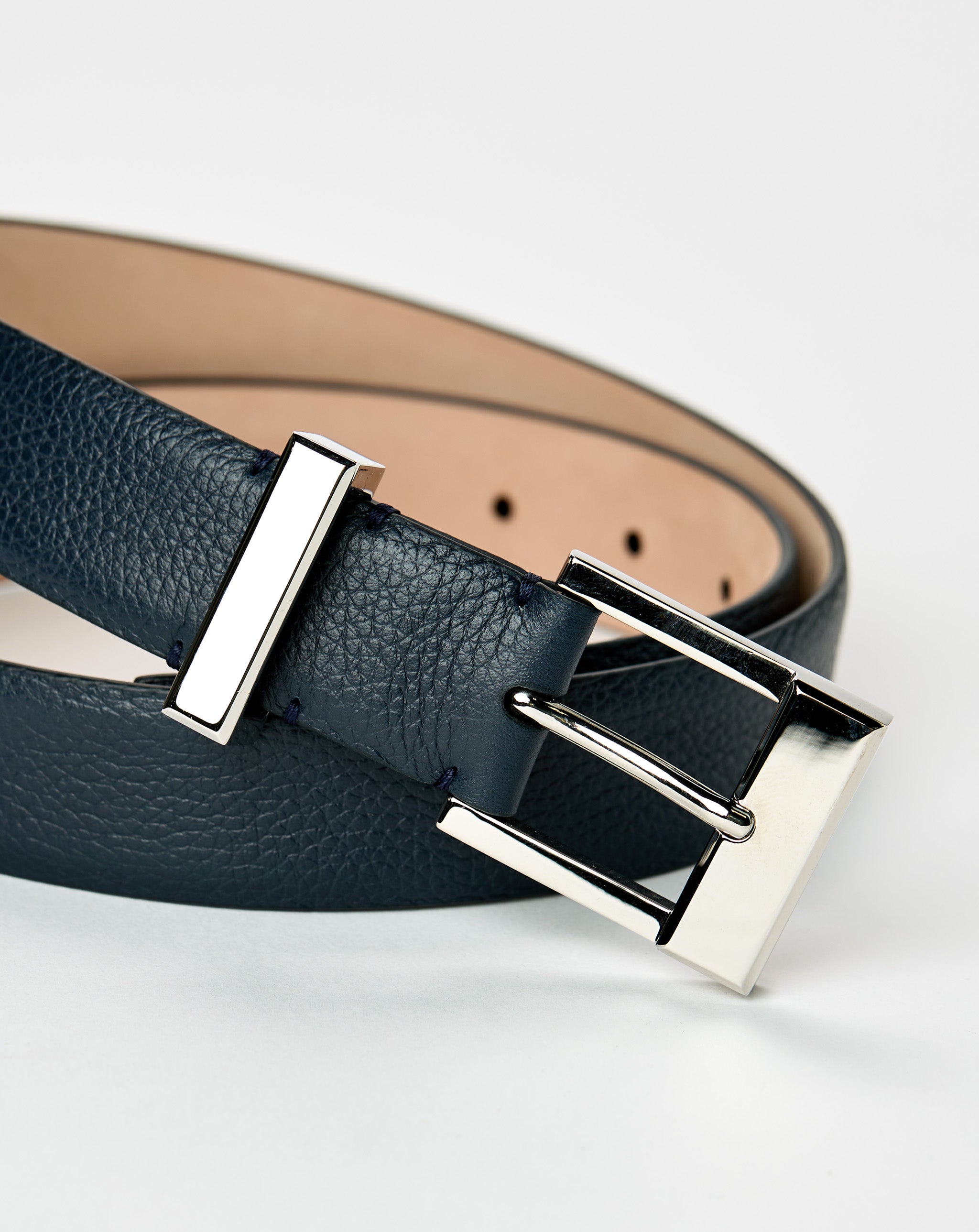 Manhattan Belt - Silver