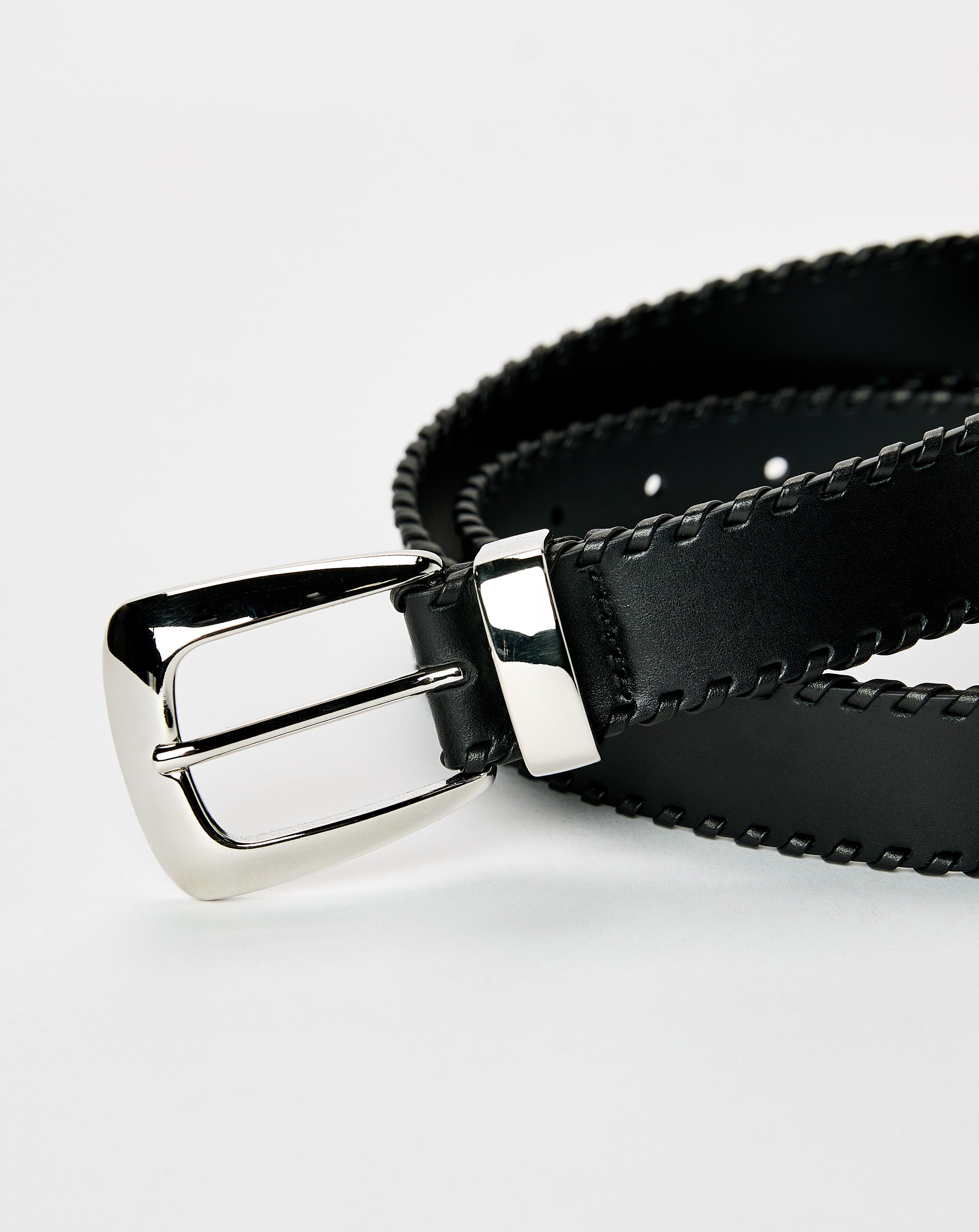 Benny Belt W/ Whipstitch
