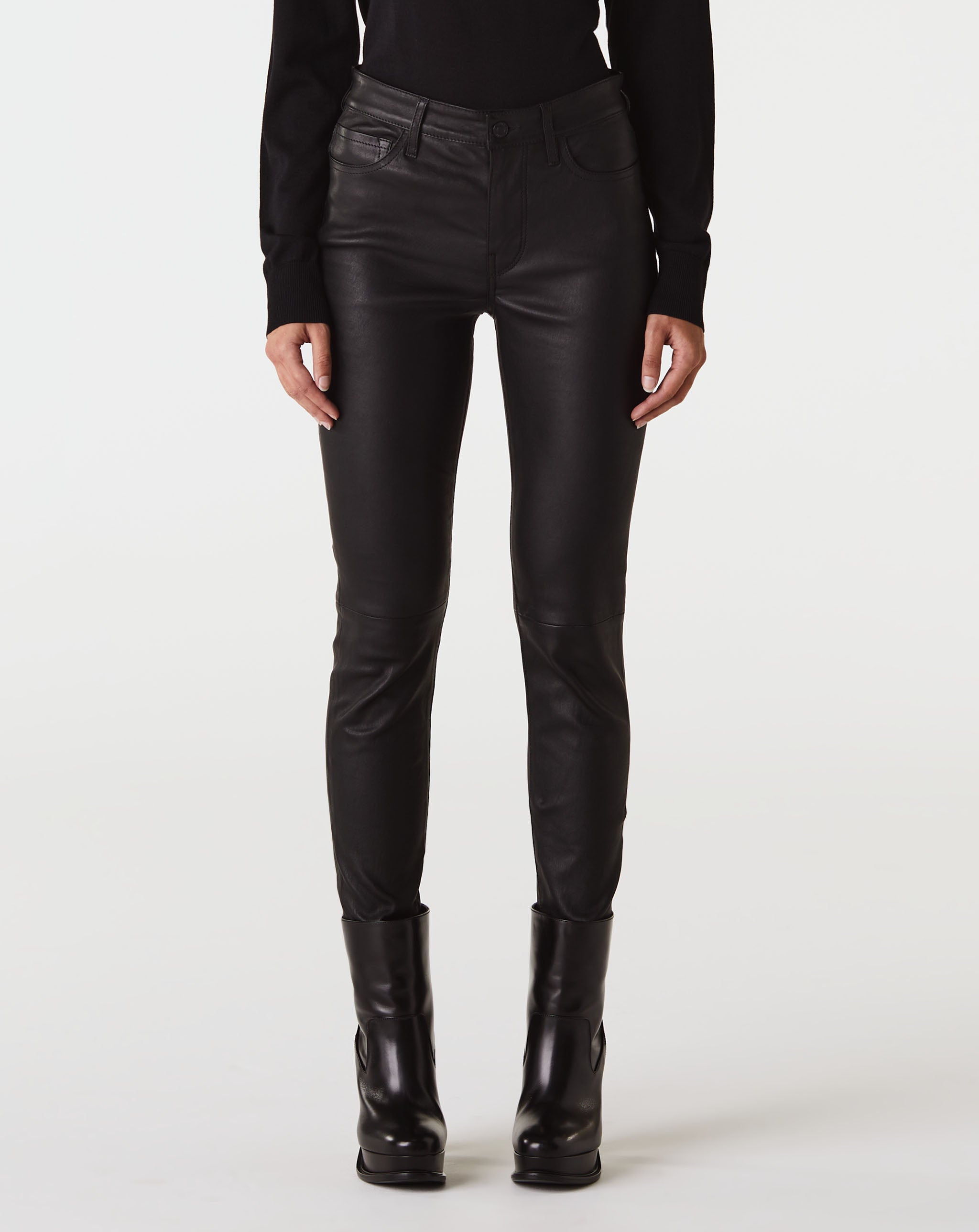 Nils Slim Leather Pant