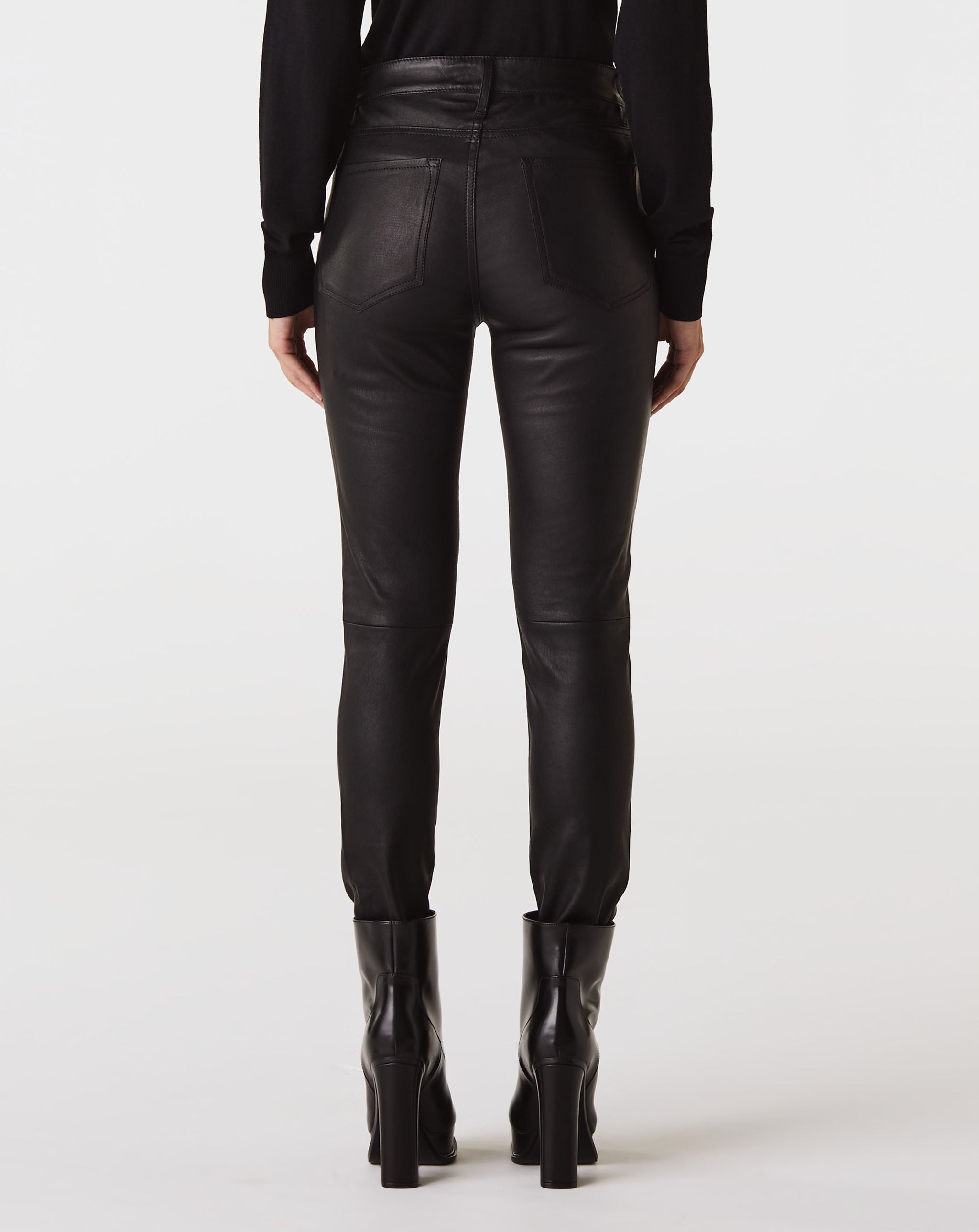 Nils Slim Leather Pant