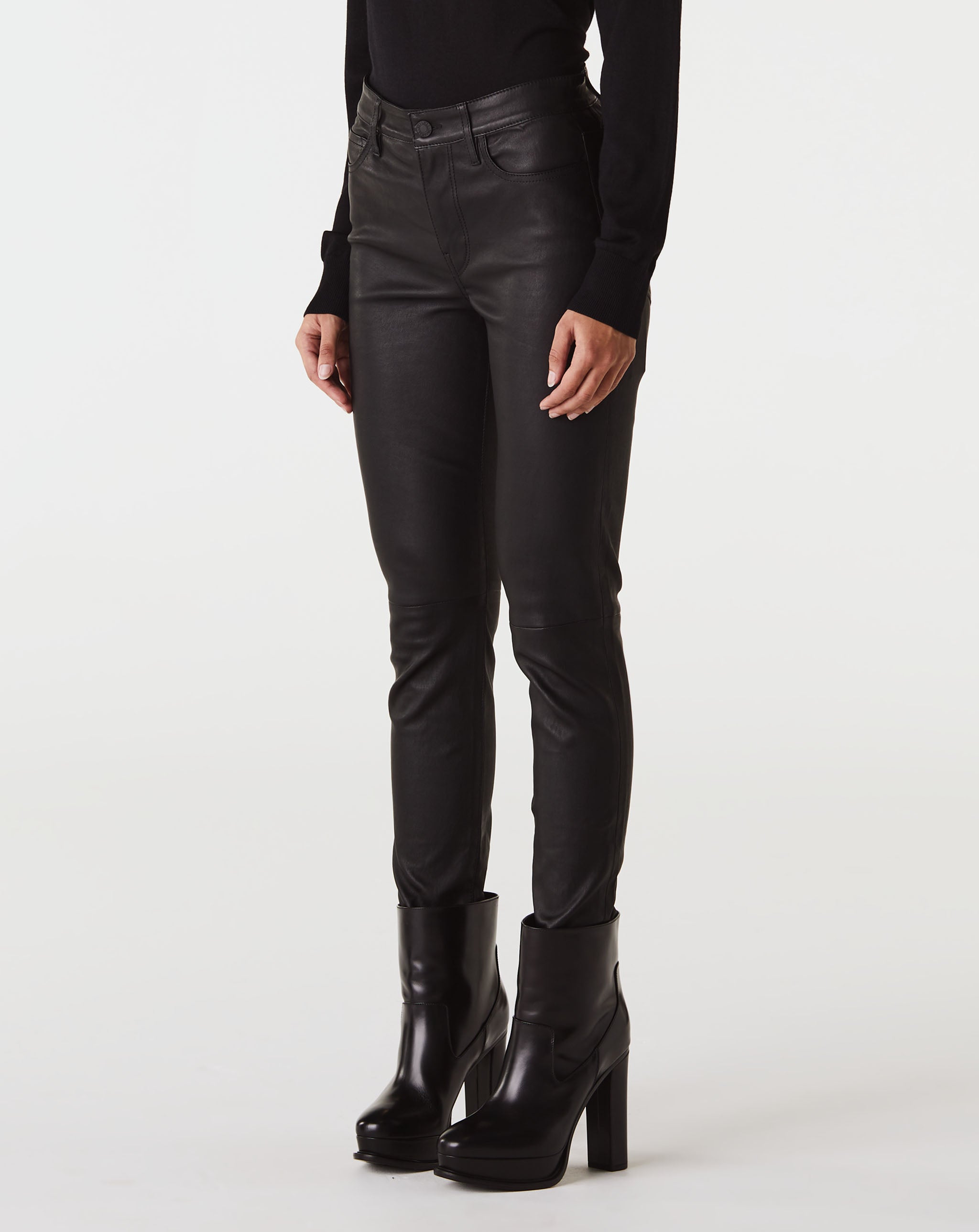 Nils Slim Leather Pant