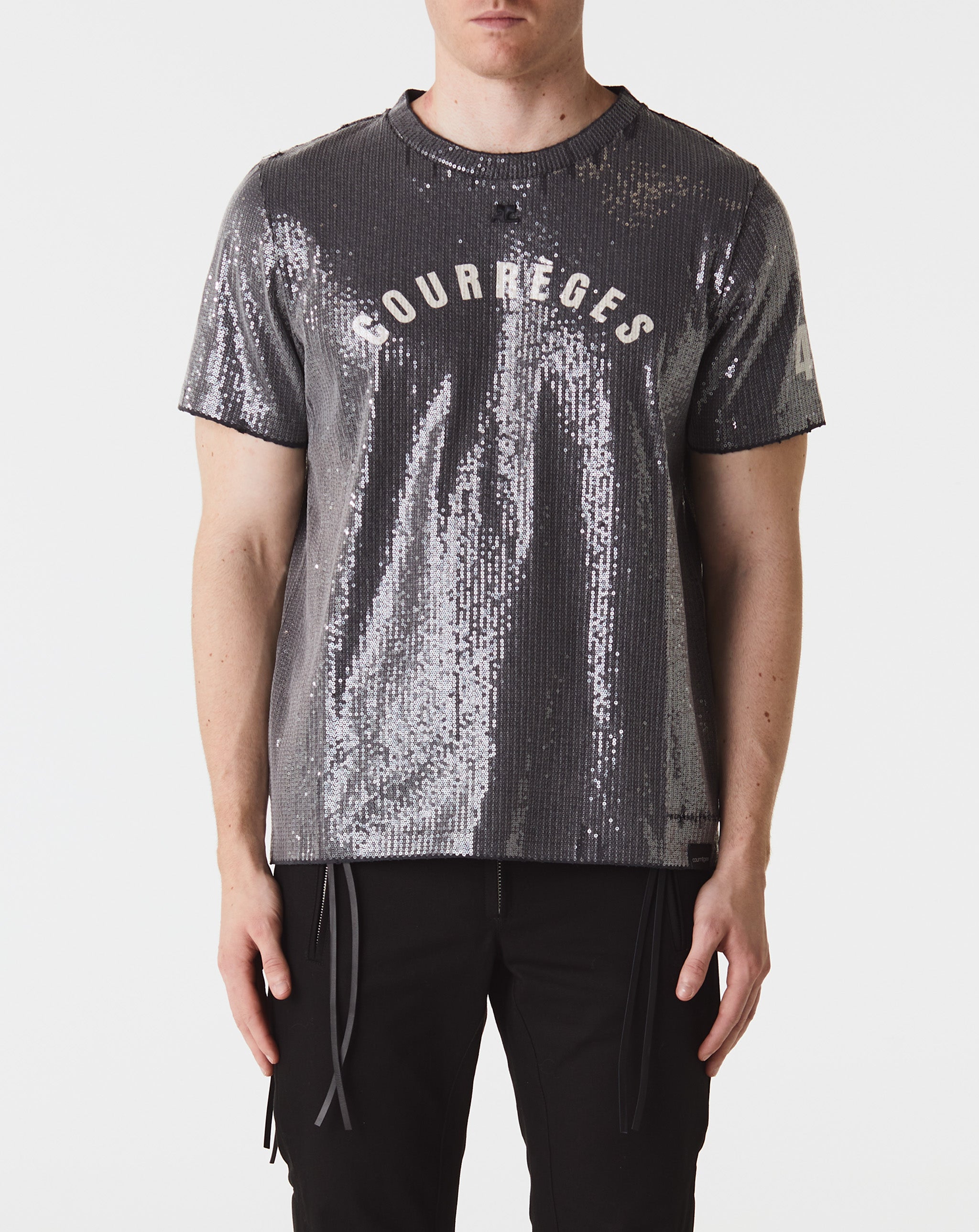 Embroidered Distressed T-Shirt