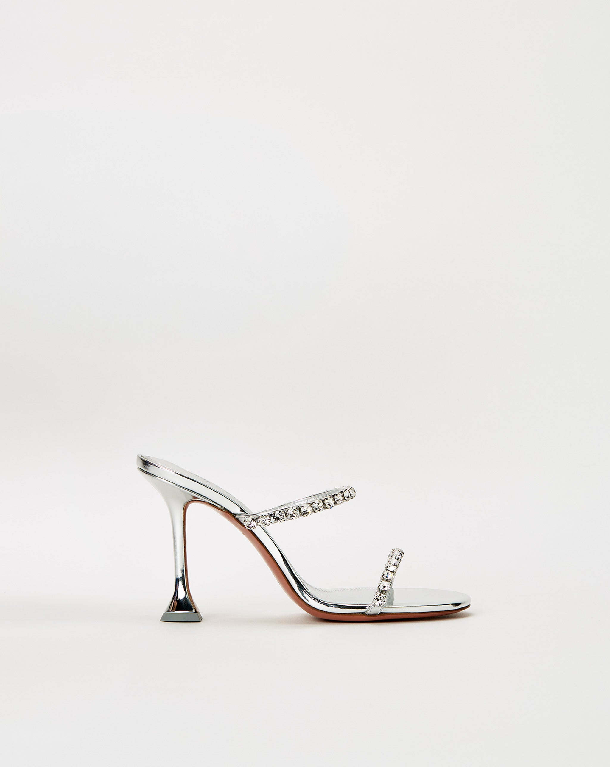 サンダル・ミュール AMINA MUADDI SS25 GIGI SLIPPER 95 (13S361237GIG MIRROR) Gigi Slipper 95 Mini Cl Heel – two : minds