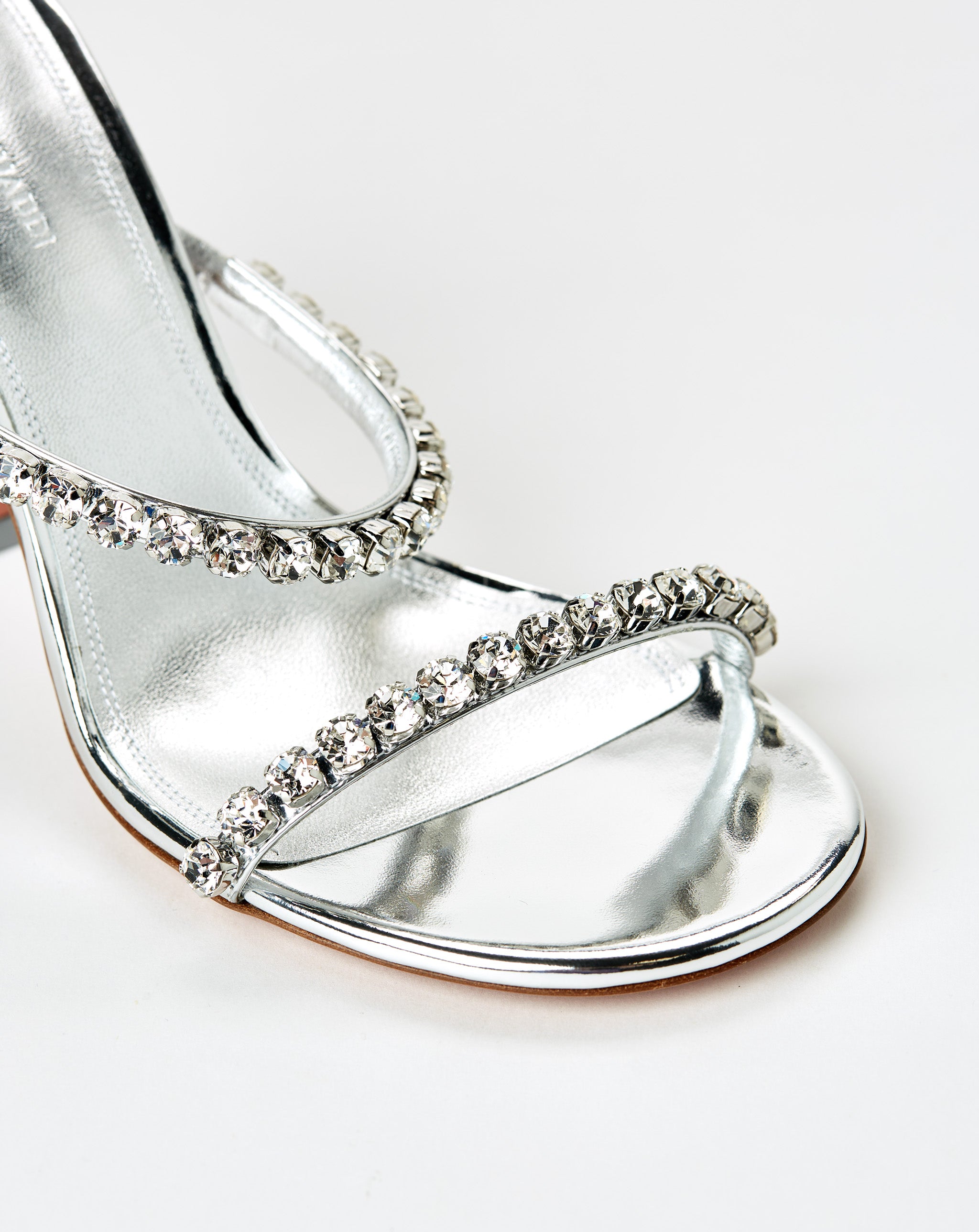 サンダル・ミュール AMINA MUADDI SS25 GIGI SLIPPER 95 (13S361237GIG MIRROR) Gigi Slipper 95 Mini Cl Heel – two : minds
