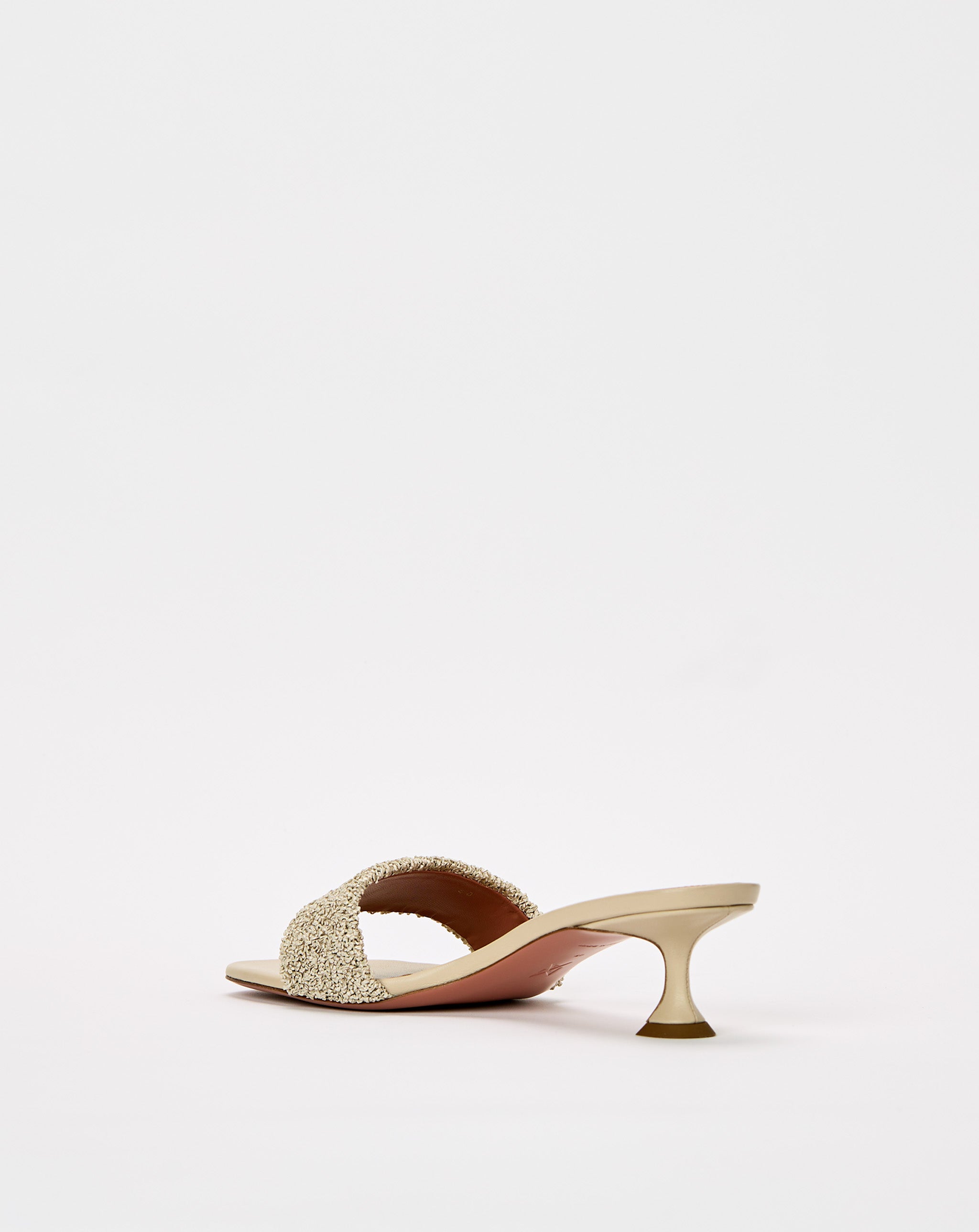 Andreea Raffia Slipper 45