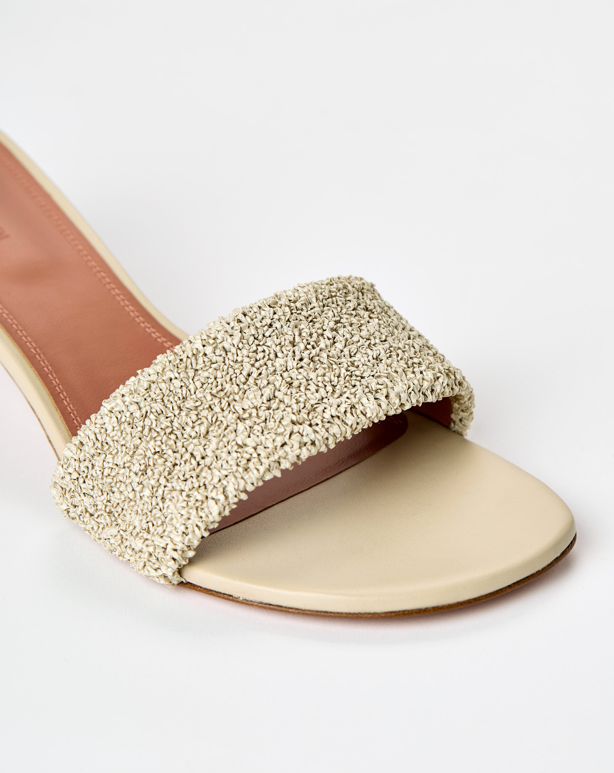 Andreea Raffia Slipper 45