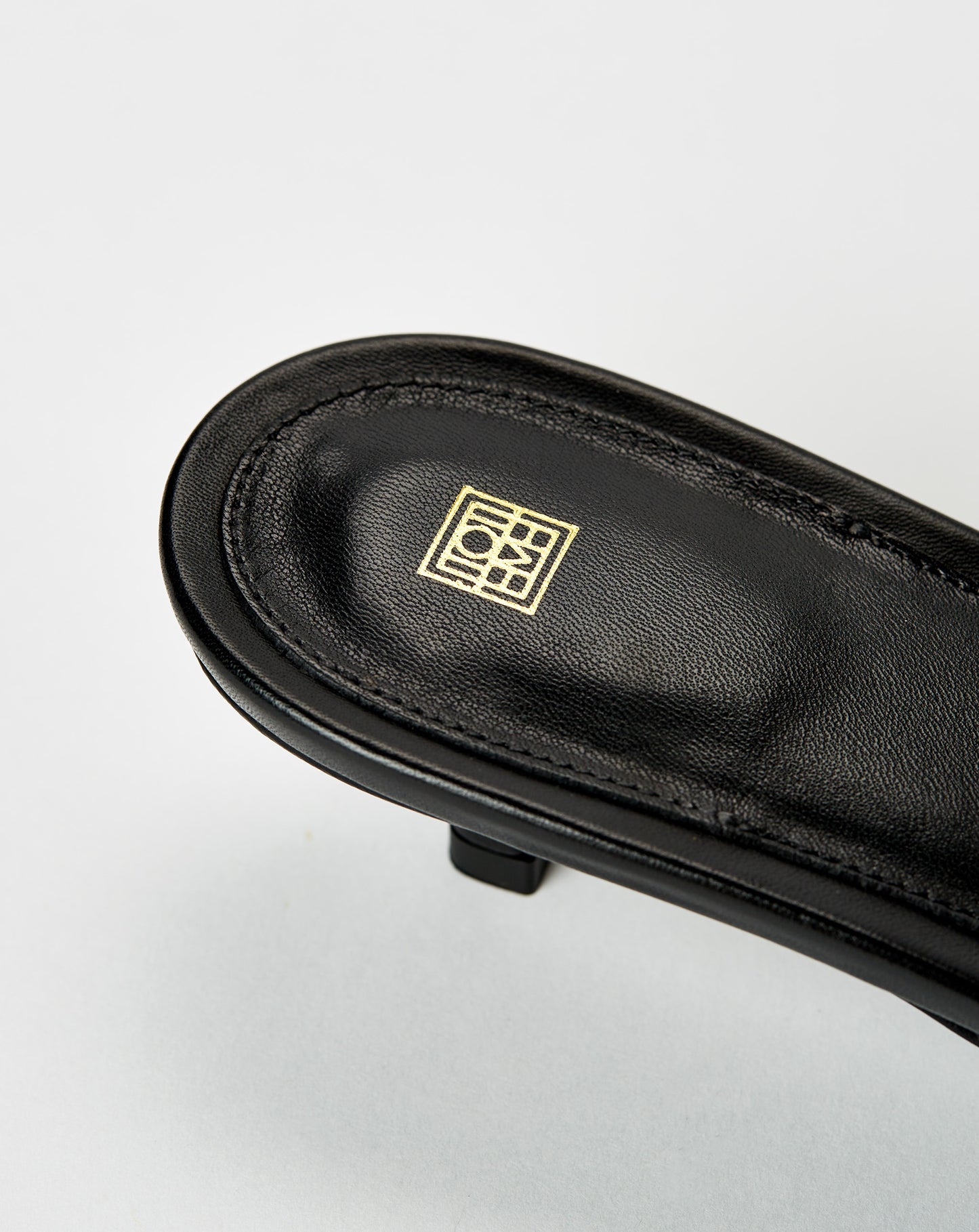 Leather Heeled Flip Flops