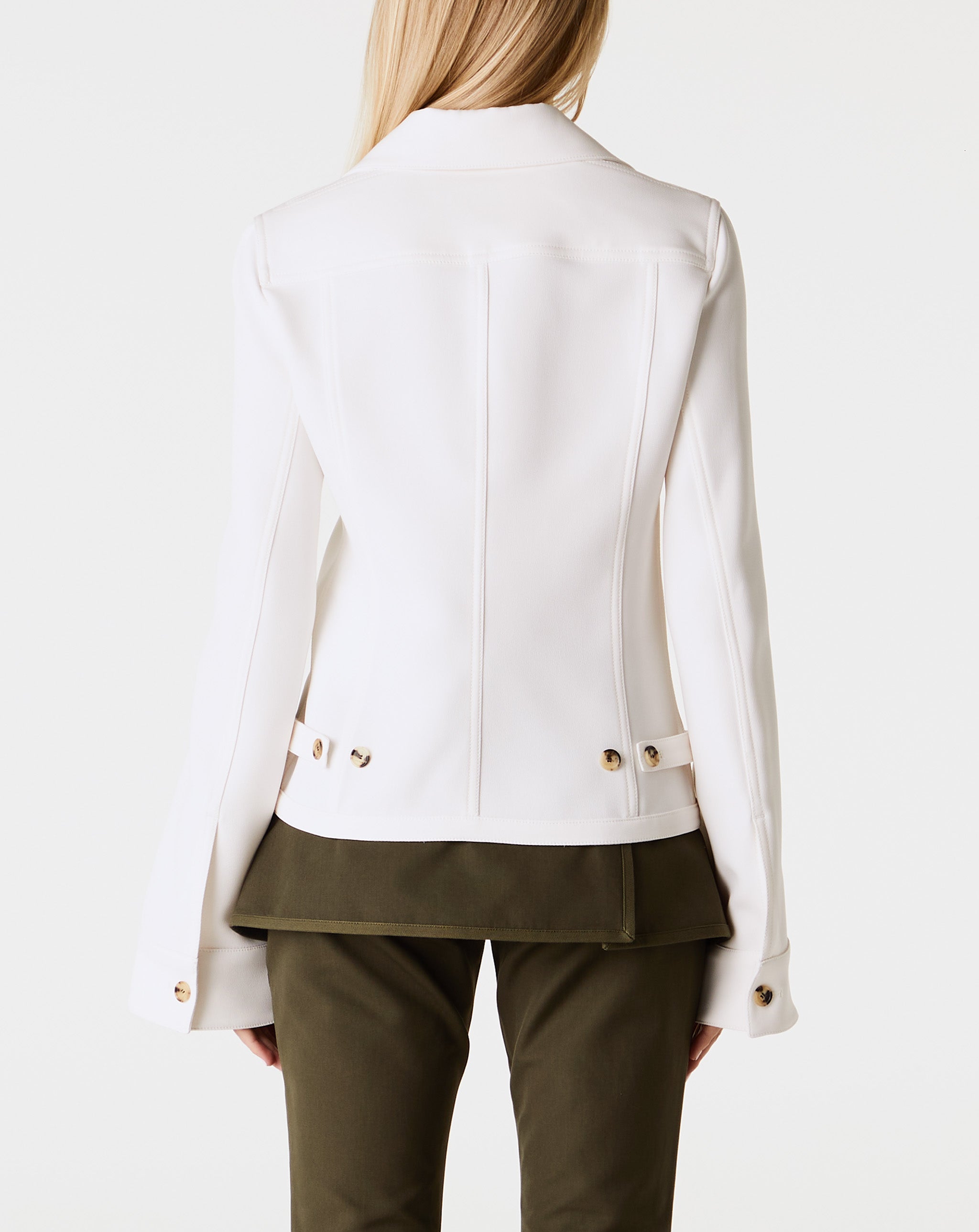 Twill Overshirt Trucker Jacket