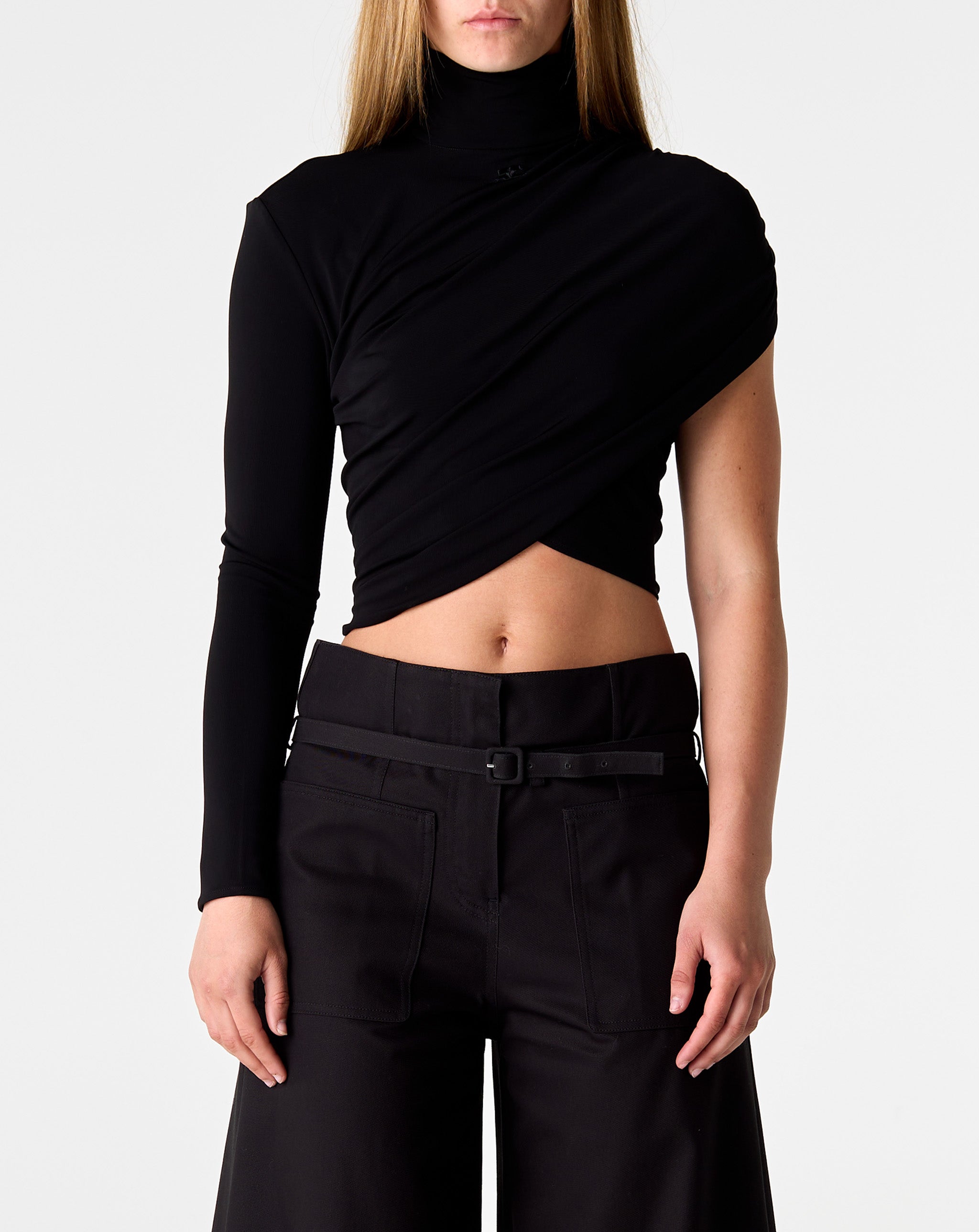 A-Sym Twist Jersey Top