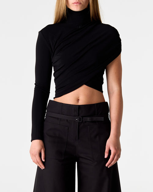 A-Sym Twist Jersey Top