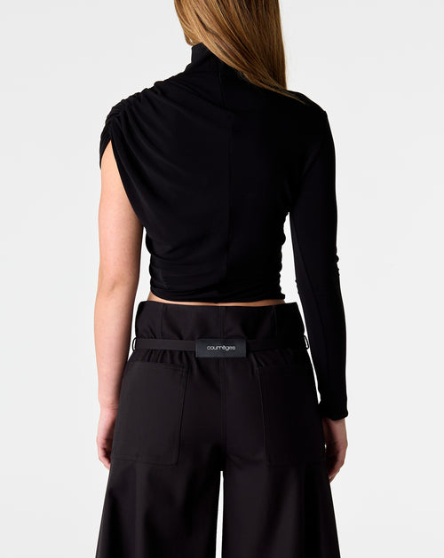 A-Sym Twist Jersey Top