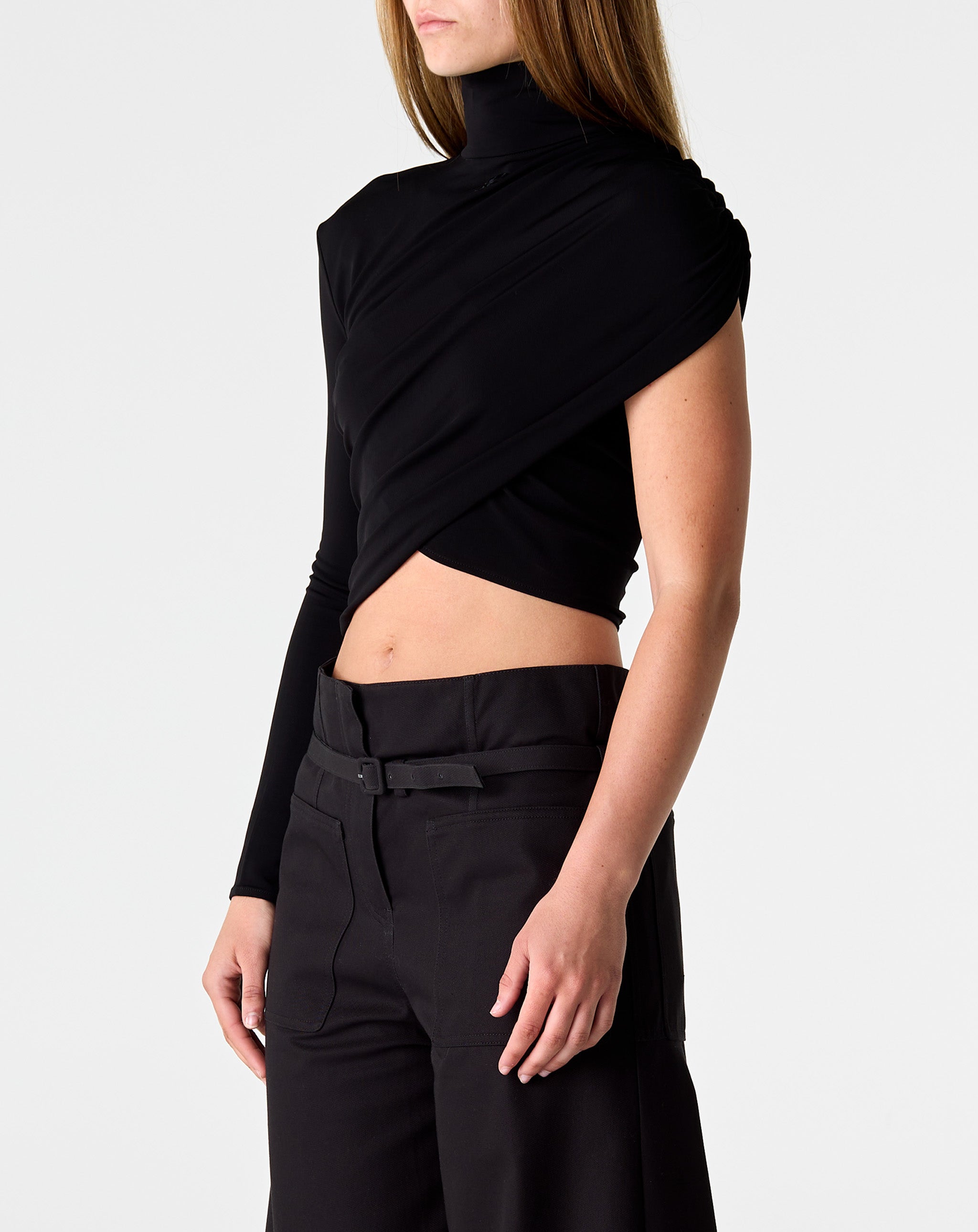 A-Sym Twist Jersey Top