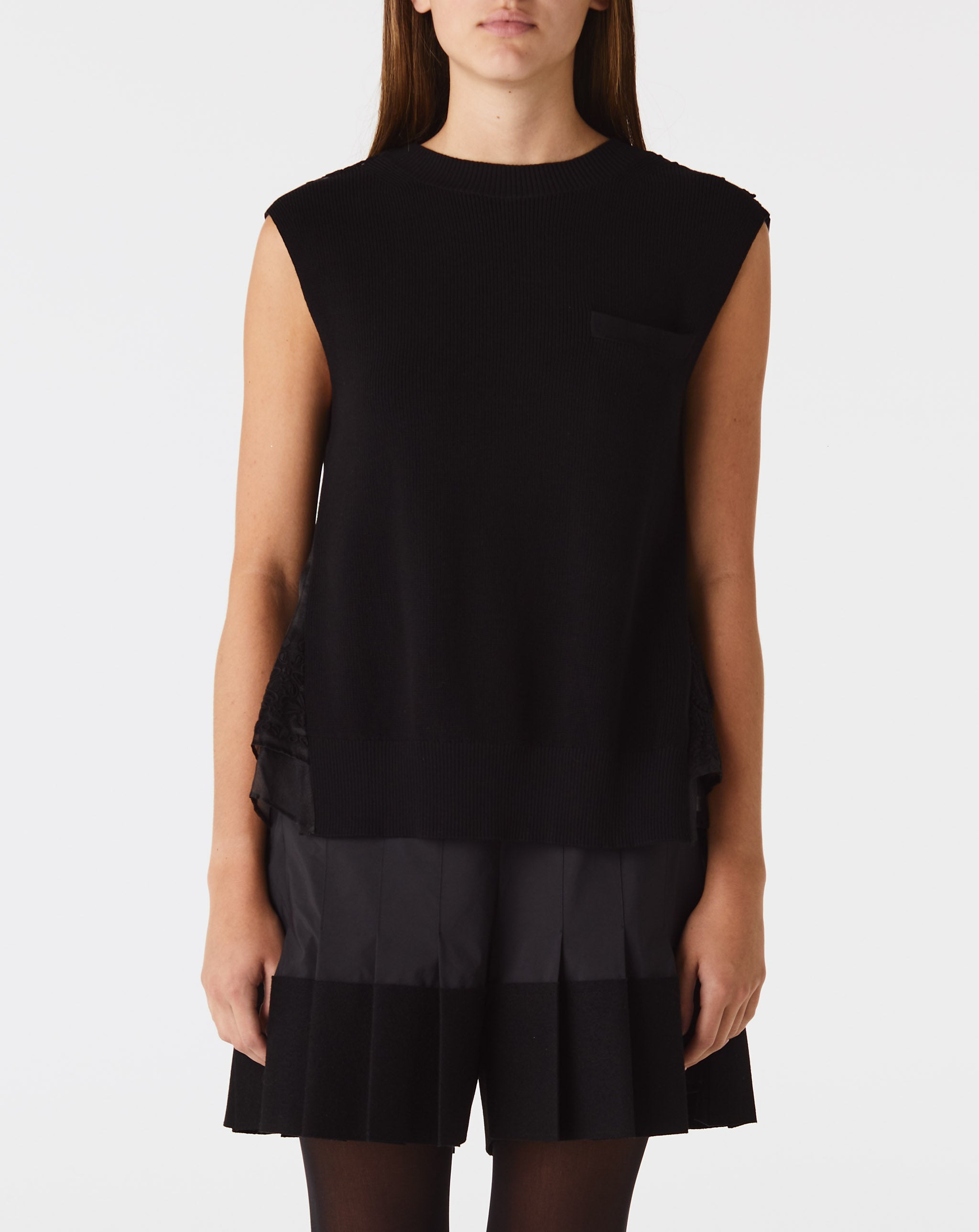 Bandana Emb Knit Pullover