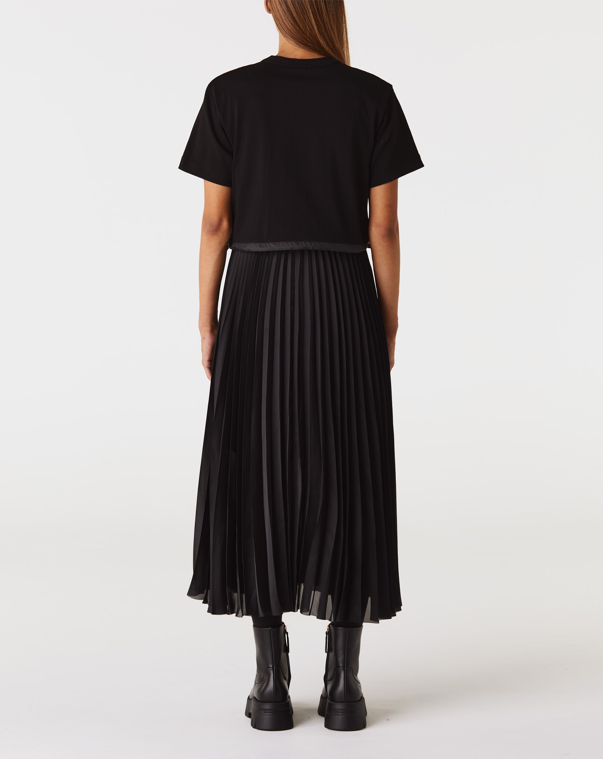 Cotton X Satin Dress
