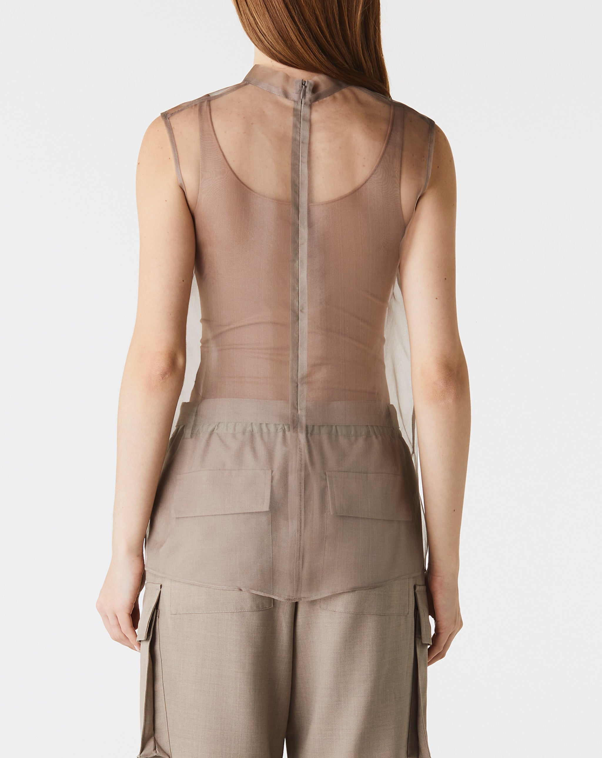 Silk Organdy Pullover