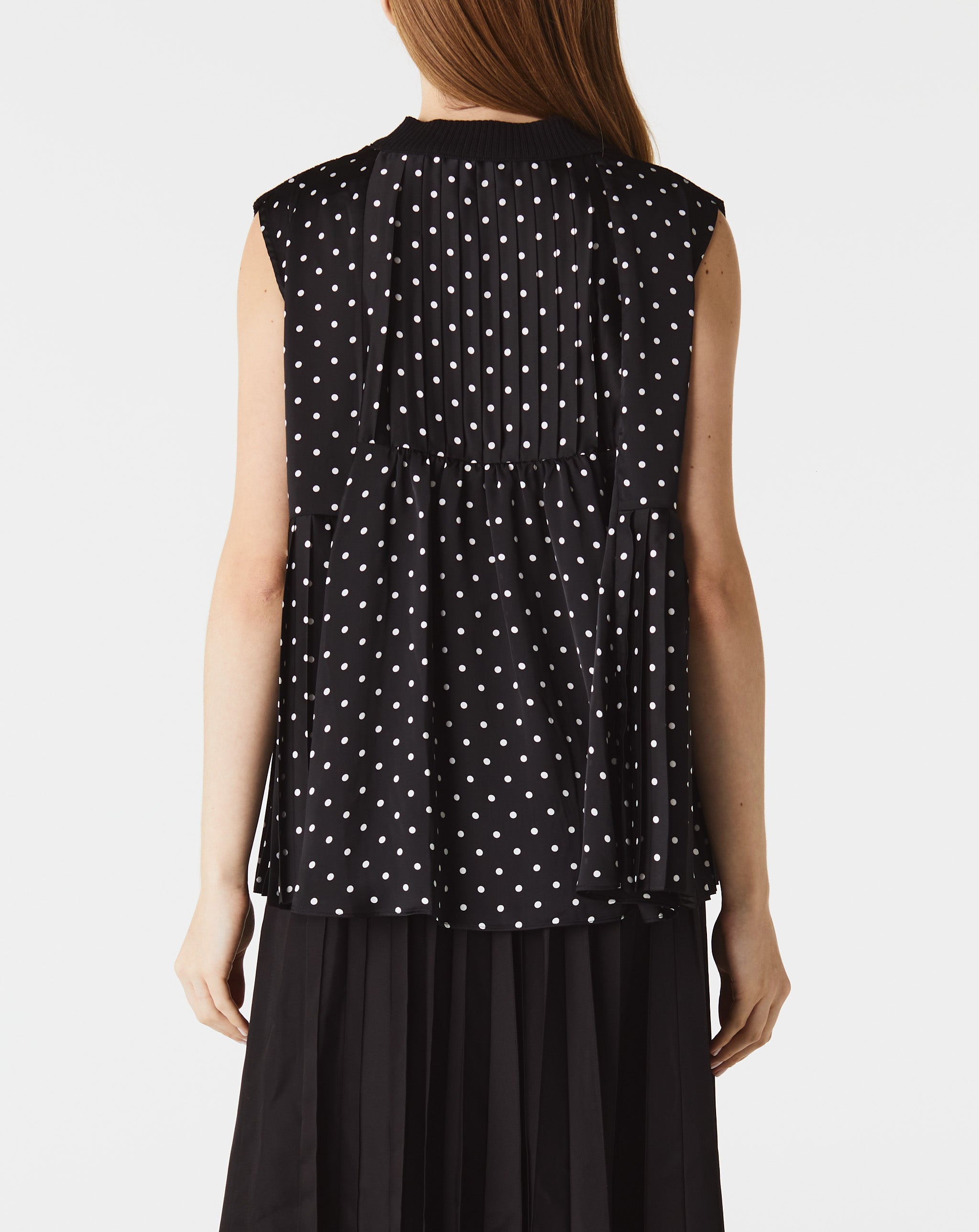 Polka Dot Knit Pullover
