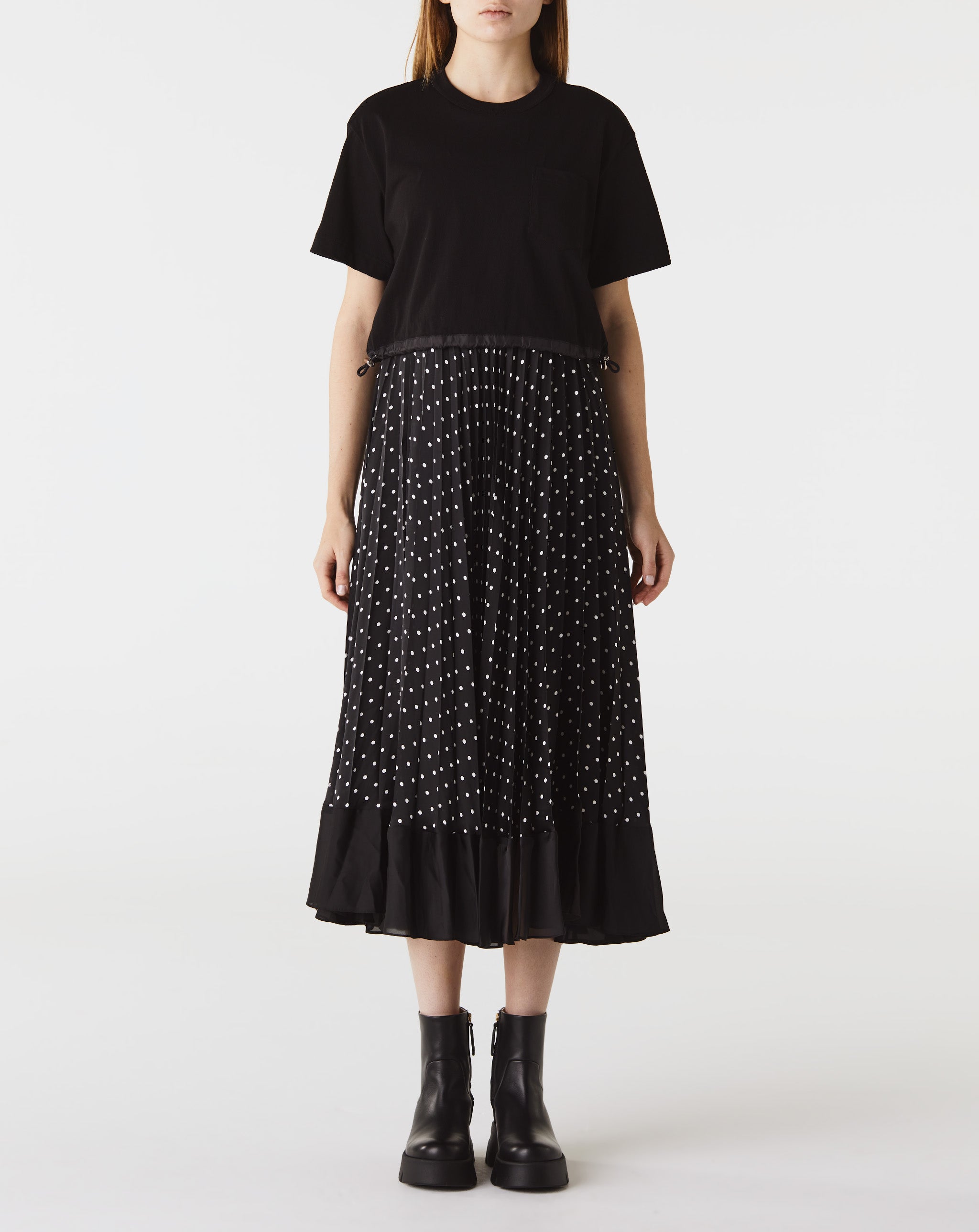 Polka Dot Print Dress
