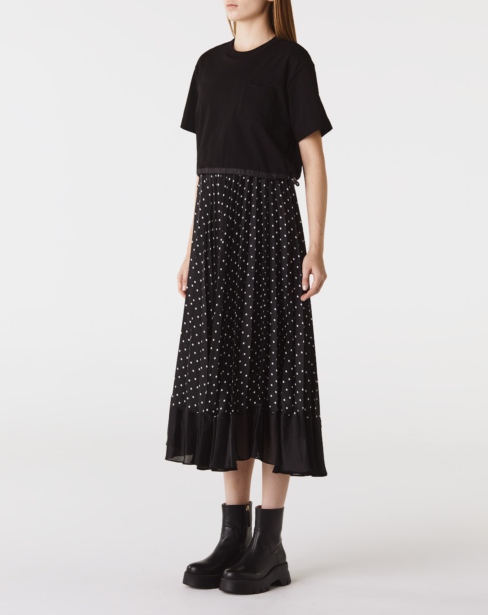 Polka Dot Print Dress