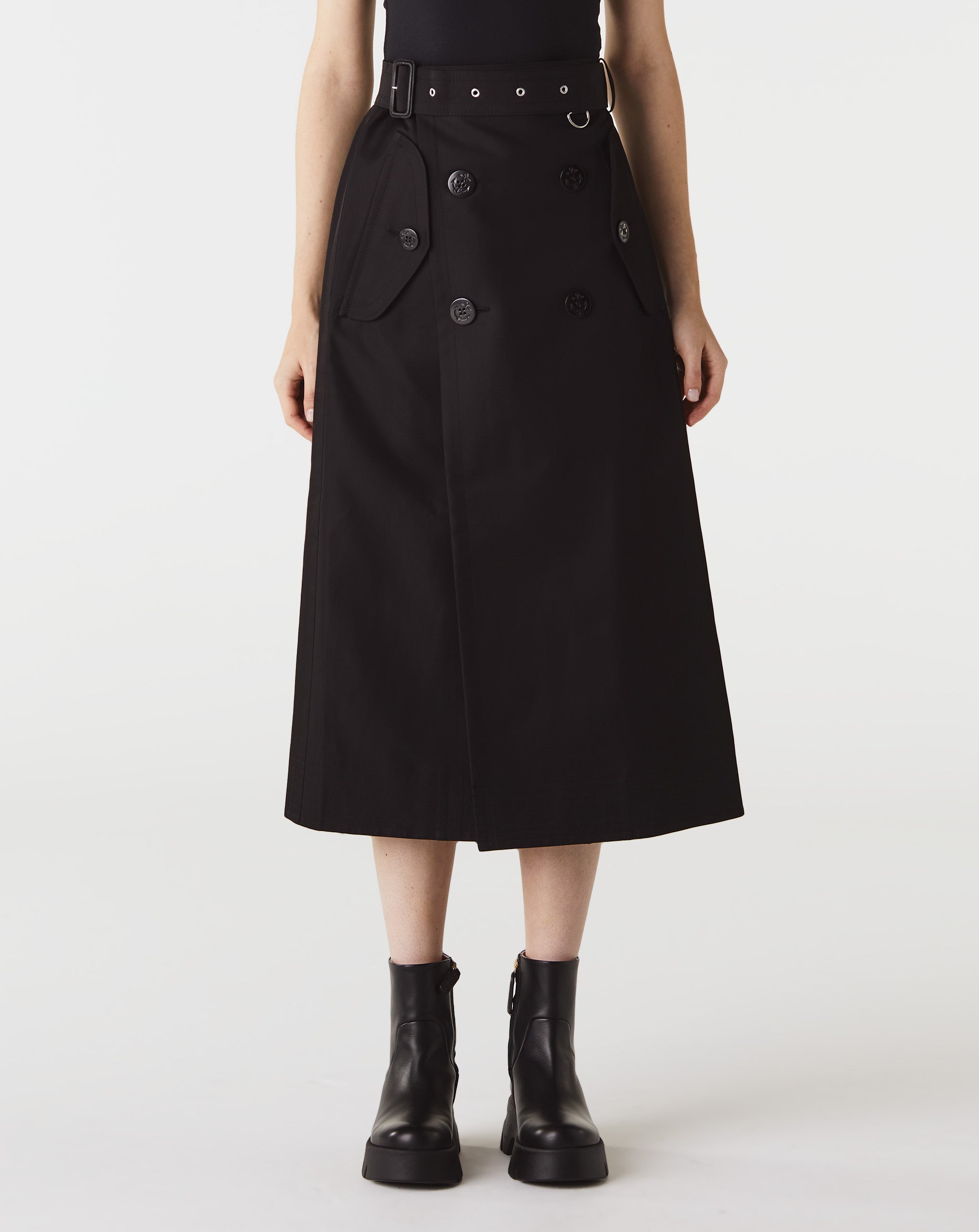 Cotton Gabardine Skirt