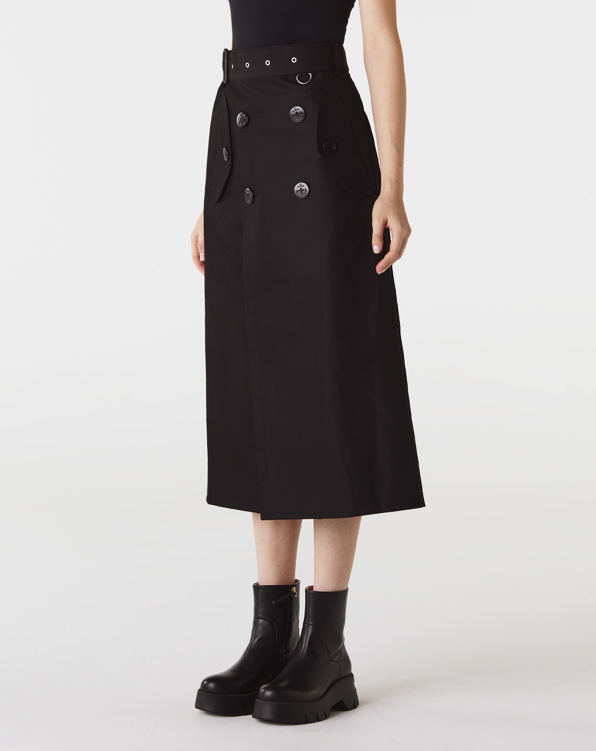 Cotton Gabardine Skirt