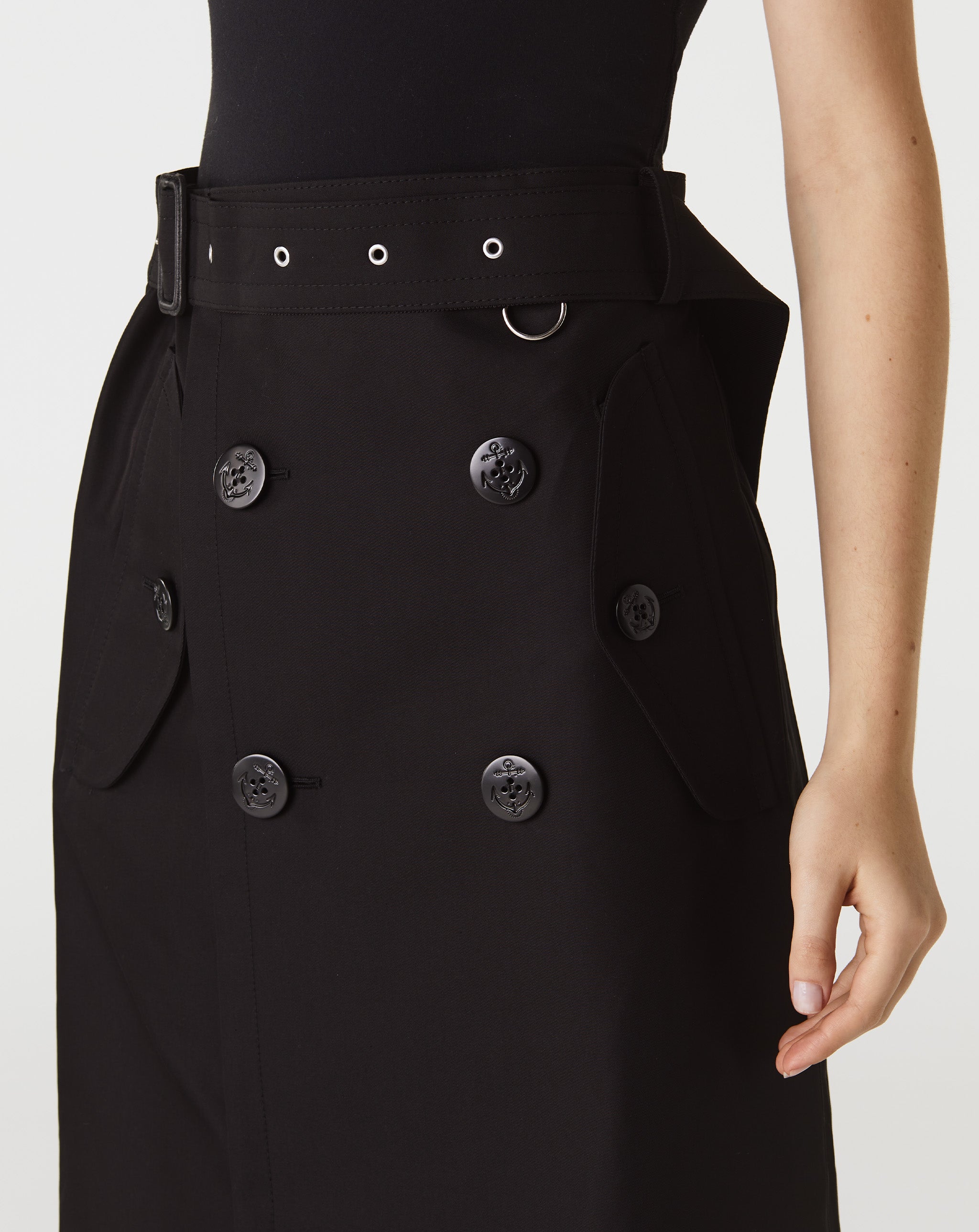 Cotton Gabardine Skirt
