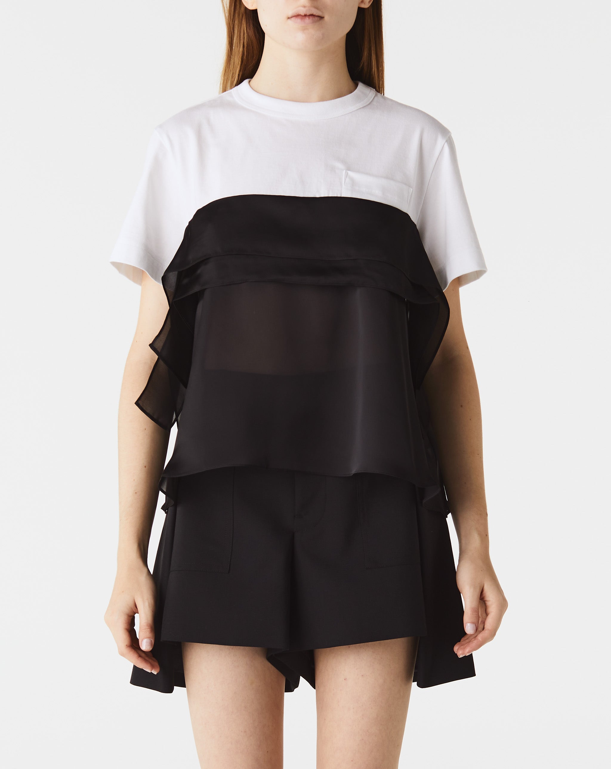 Satin Cotton T-Shirt