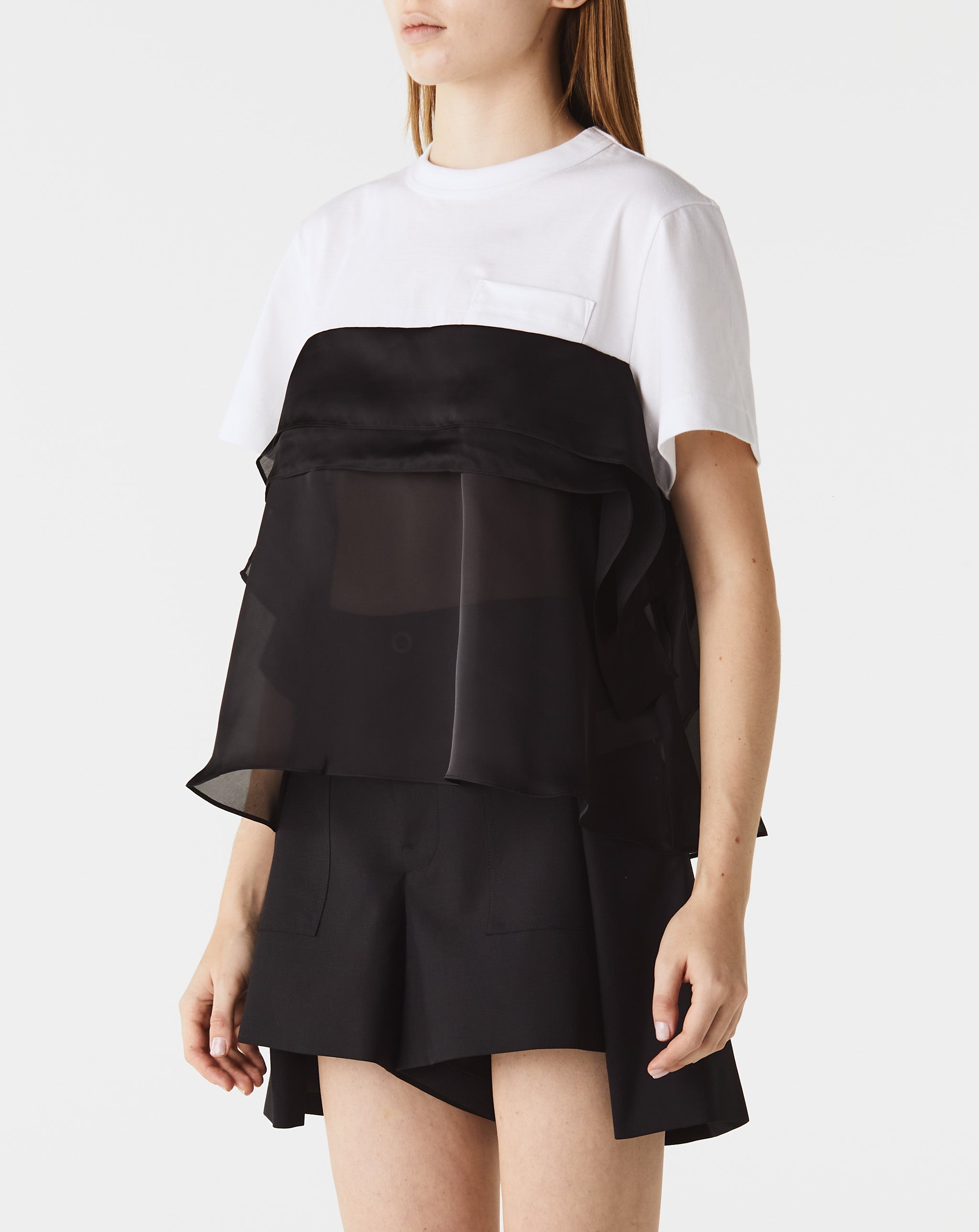 Satin Cotton T-Shirt