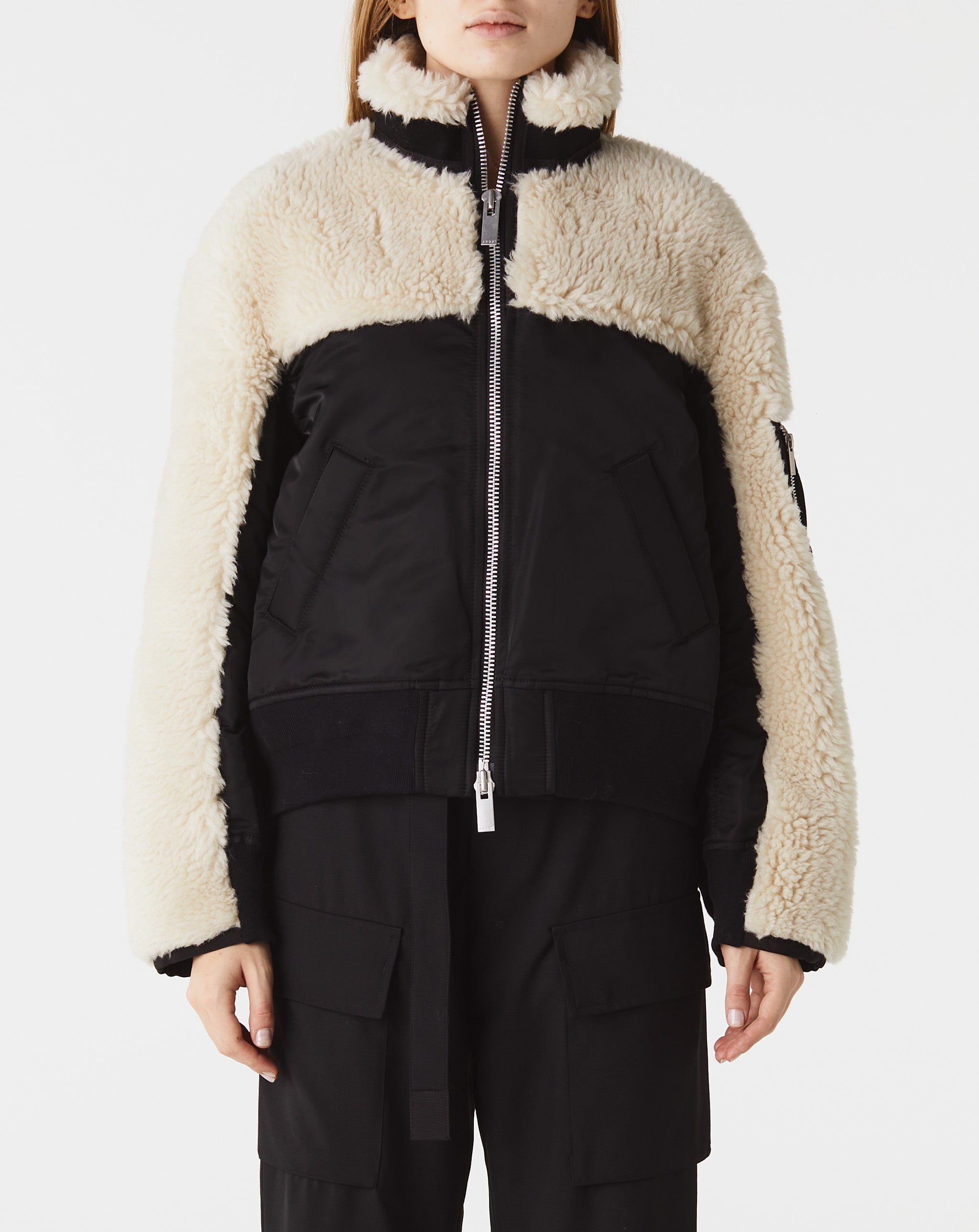Shearling Twill Blouson