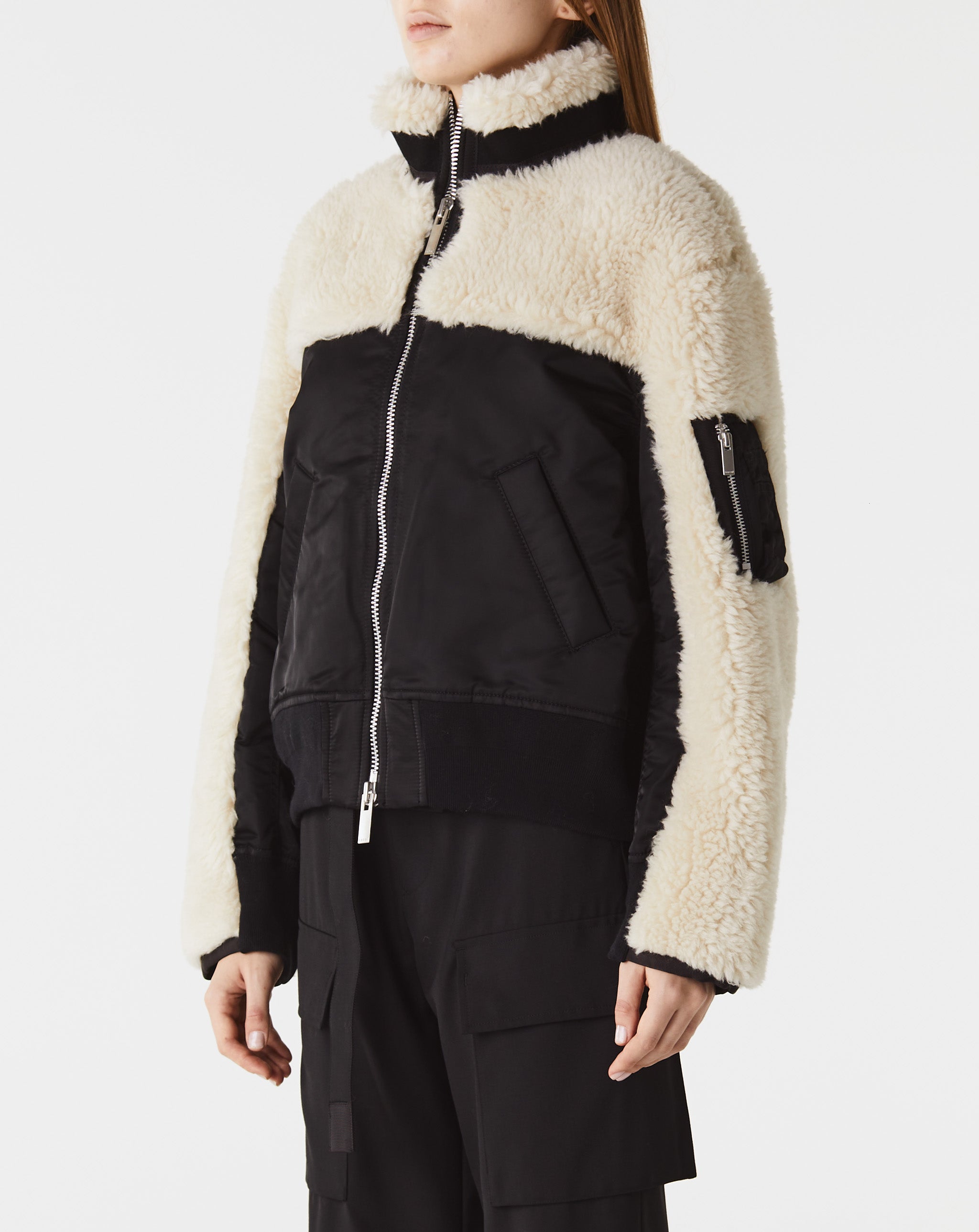 Shearling Twill Blouson