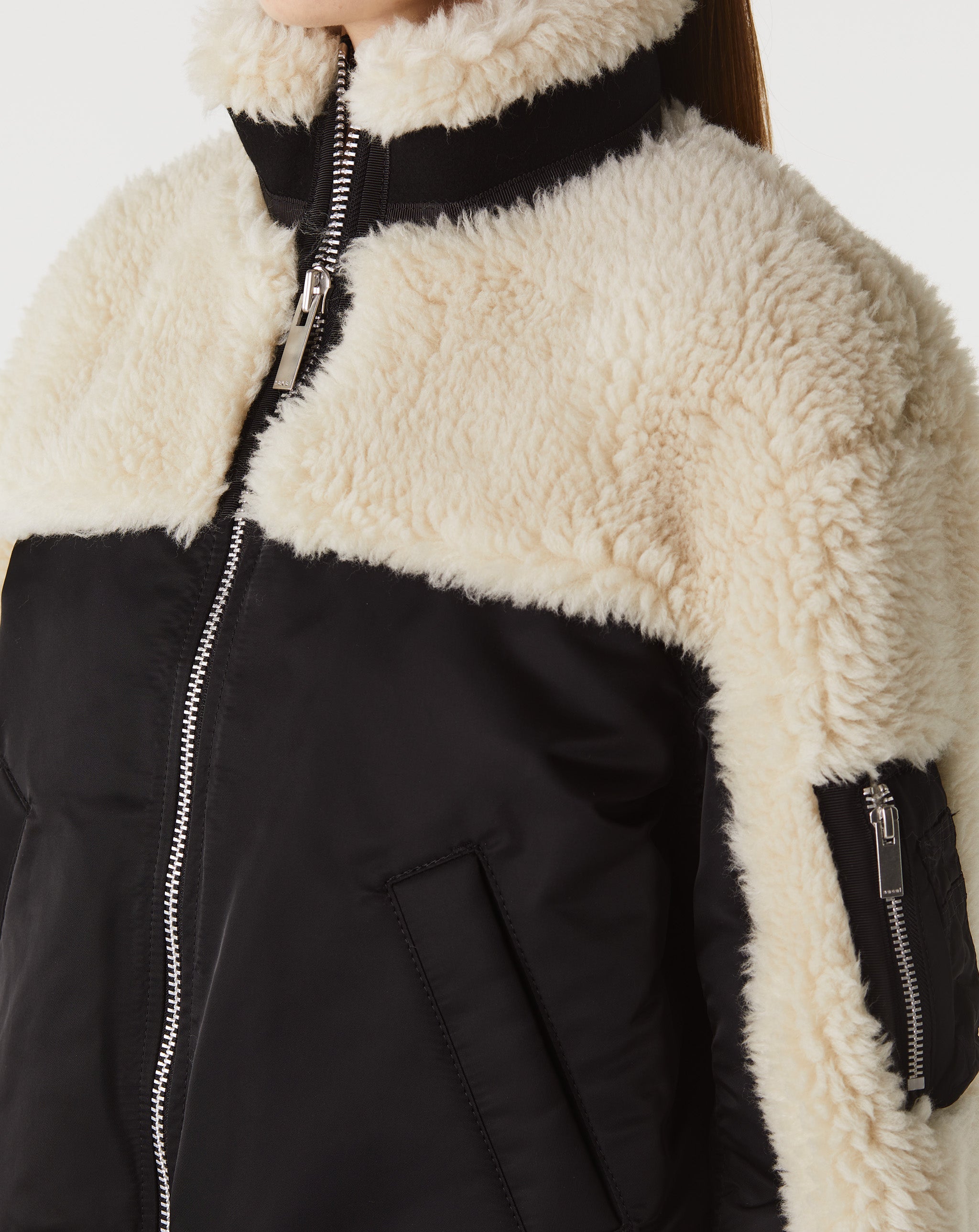 Shearling Twill Blouson