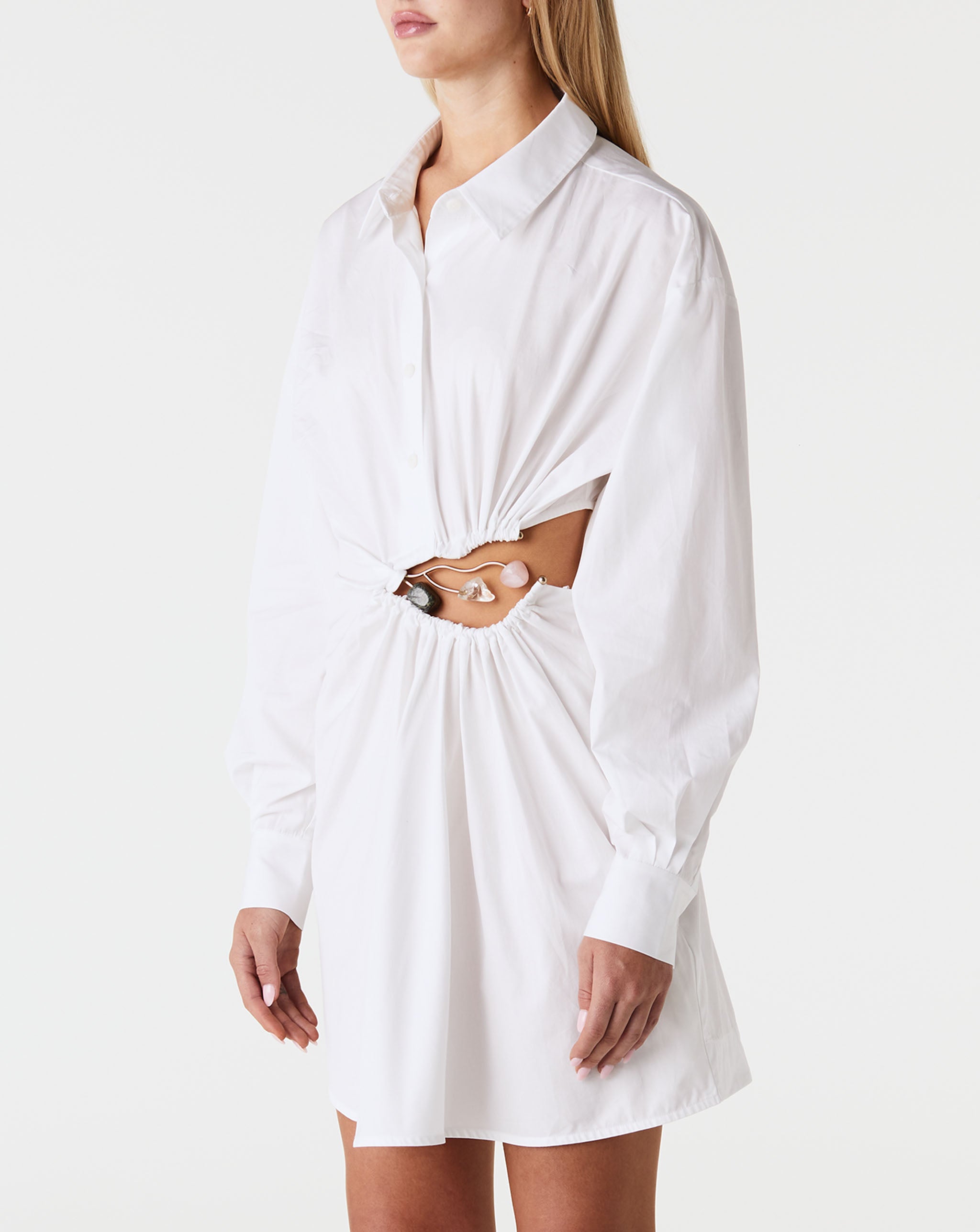 Buckle Shirt Dress