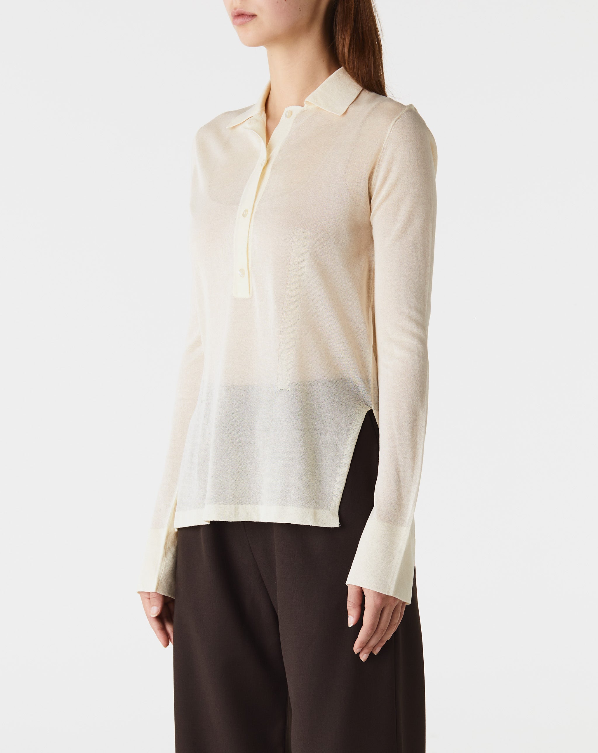 Kaviro Knit Polo Top