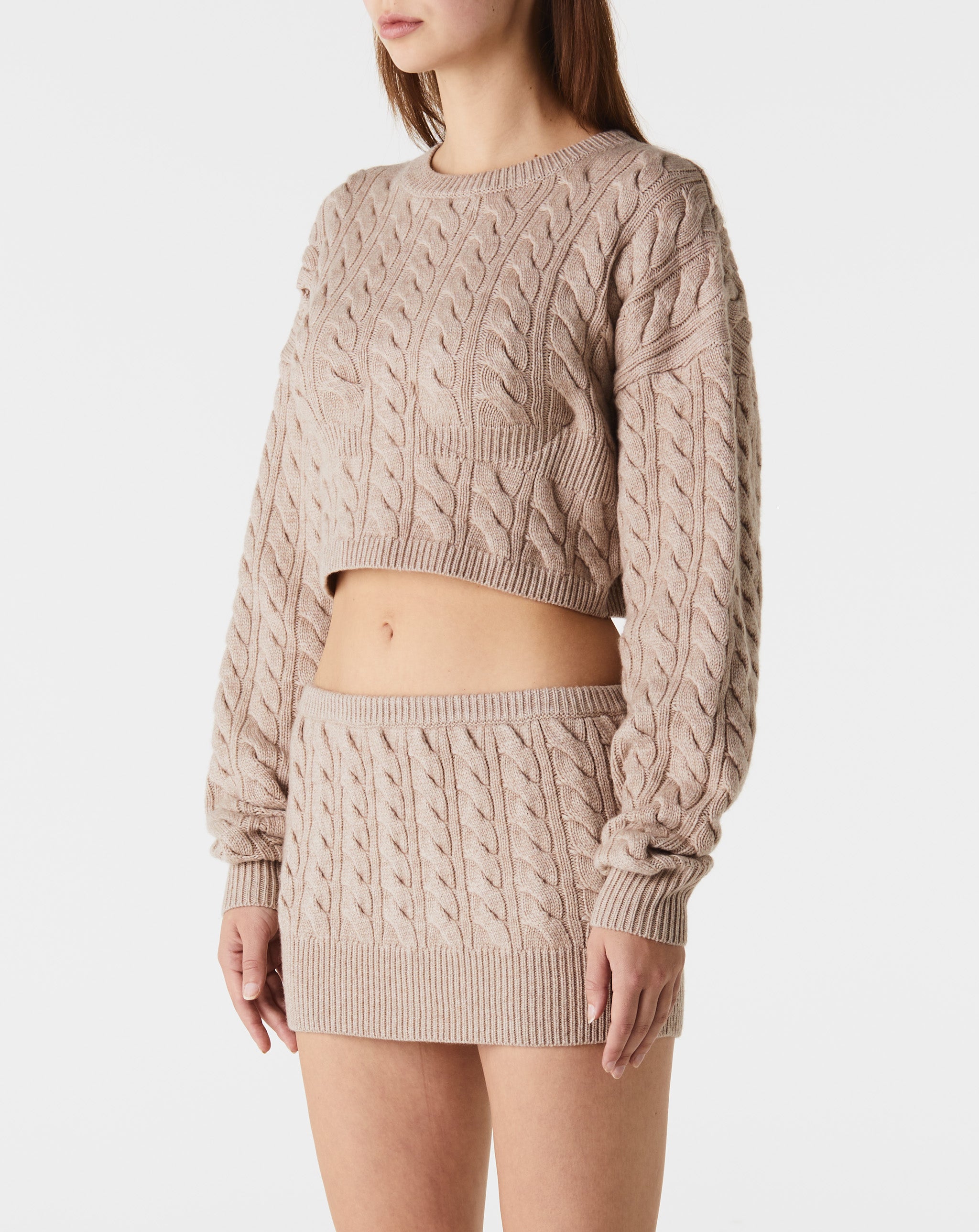Cable Knit Bustier