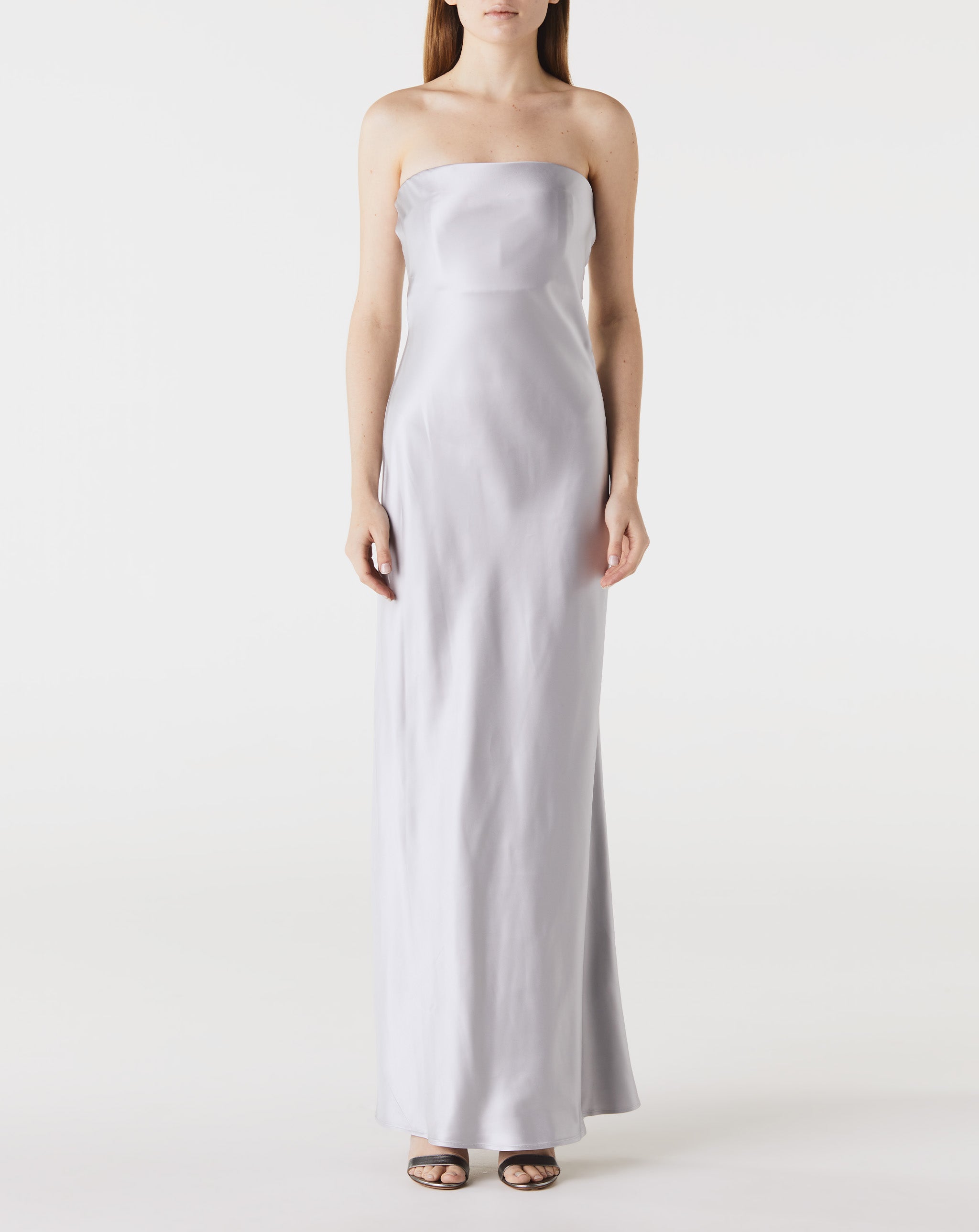 Palladium Strapless Dress