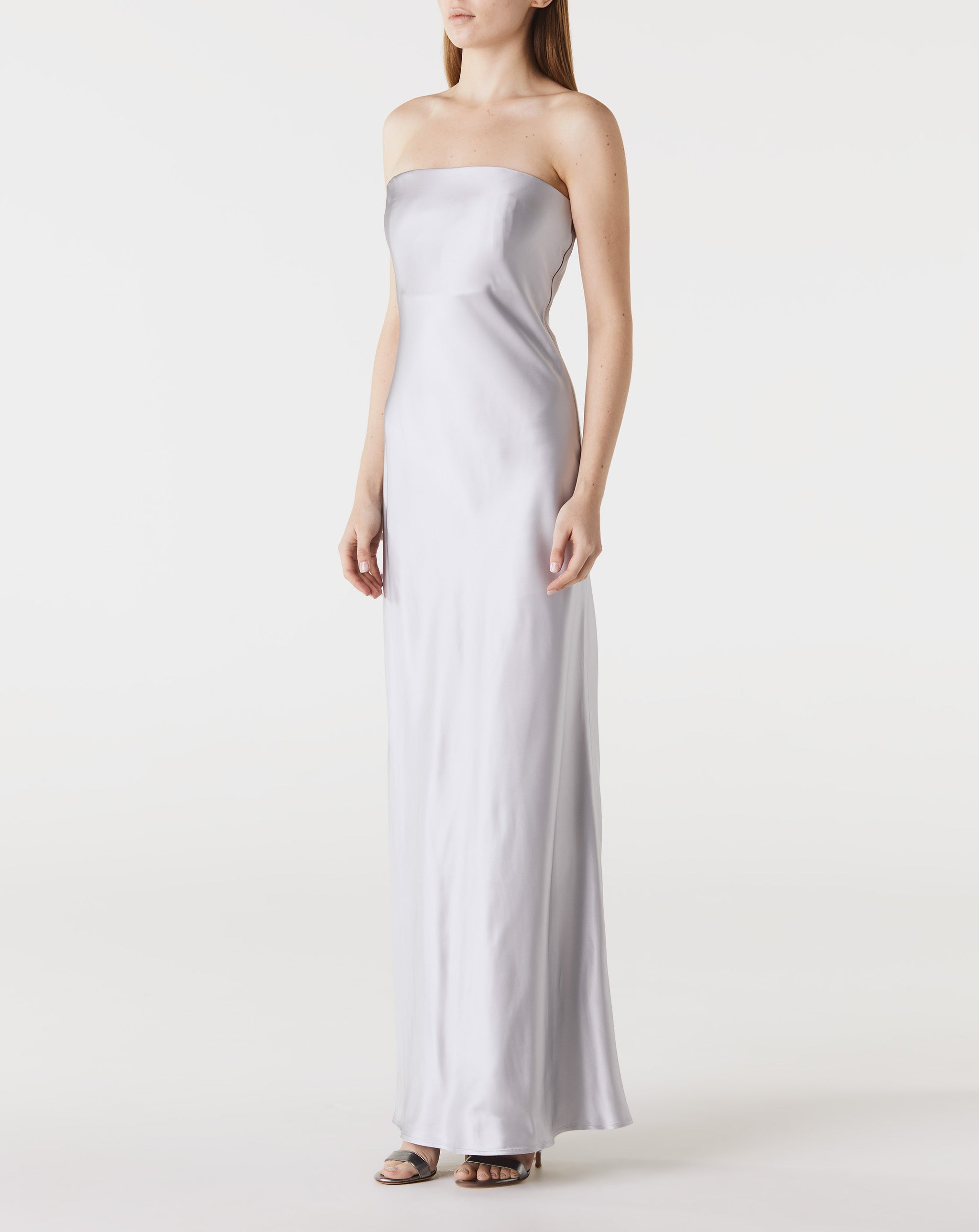 Palladium Strapless Dress