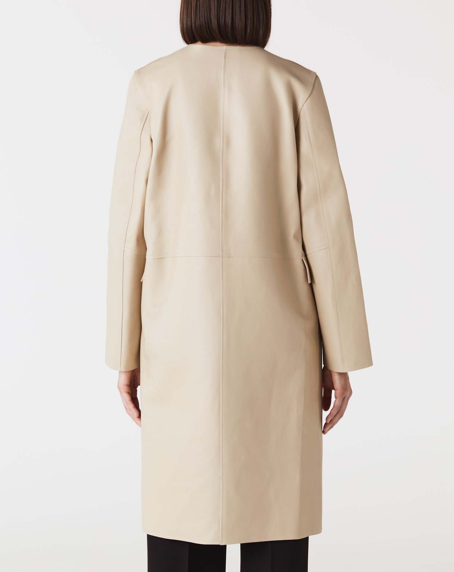 City Leather Coat