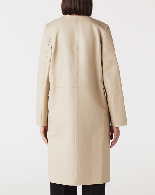 City Leather Coat