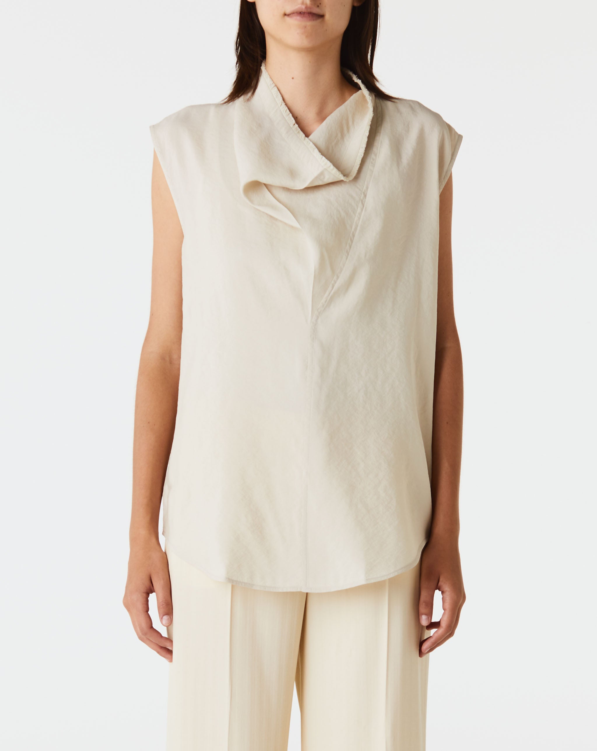 Folded Neck Blouse