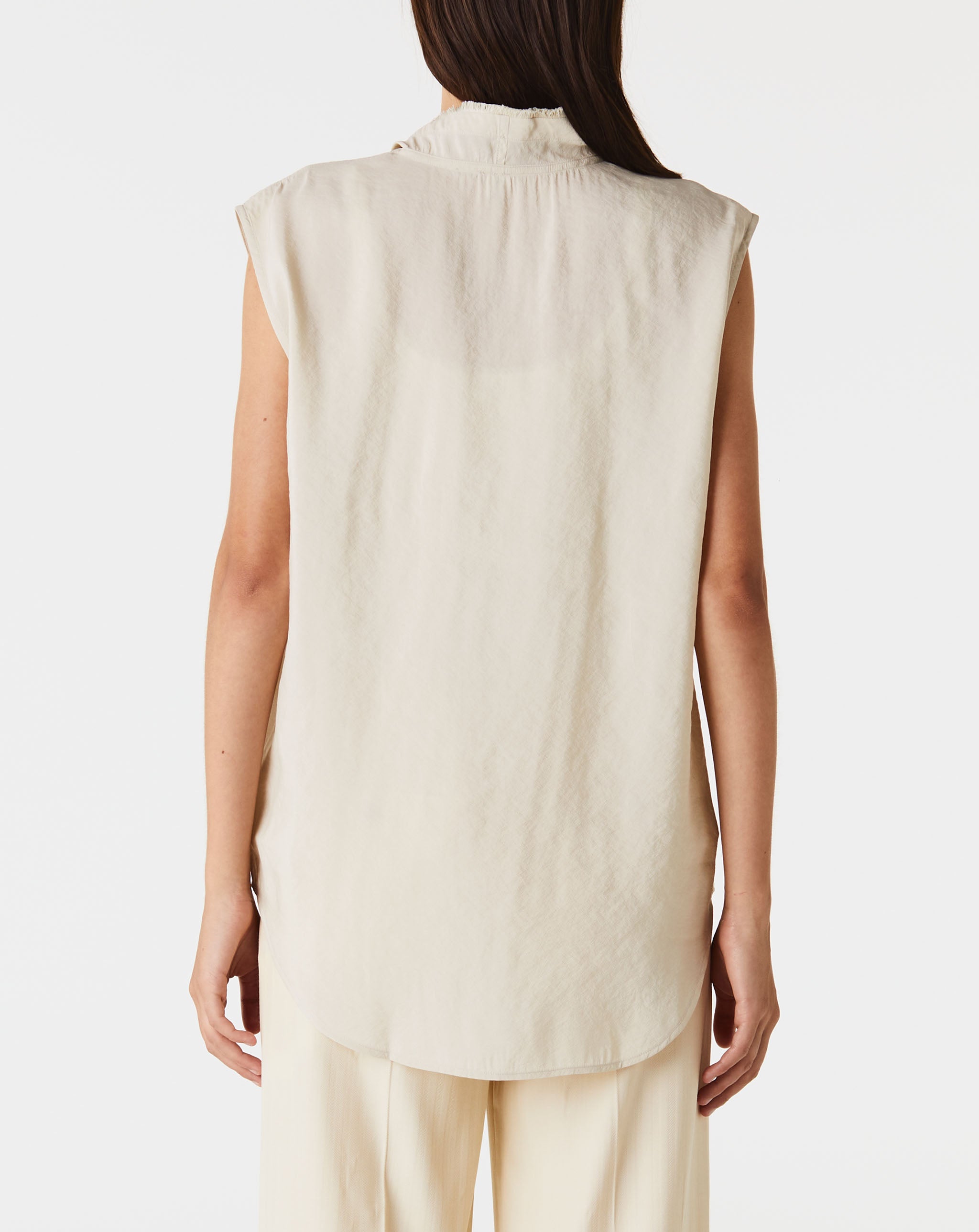 Folded Neck Blouse