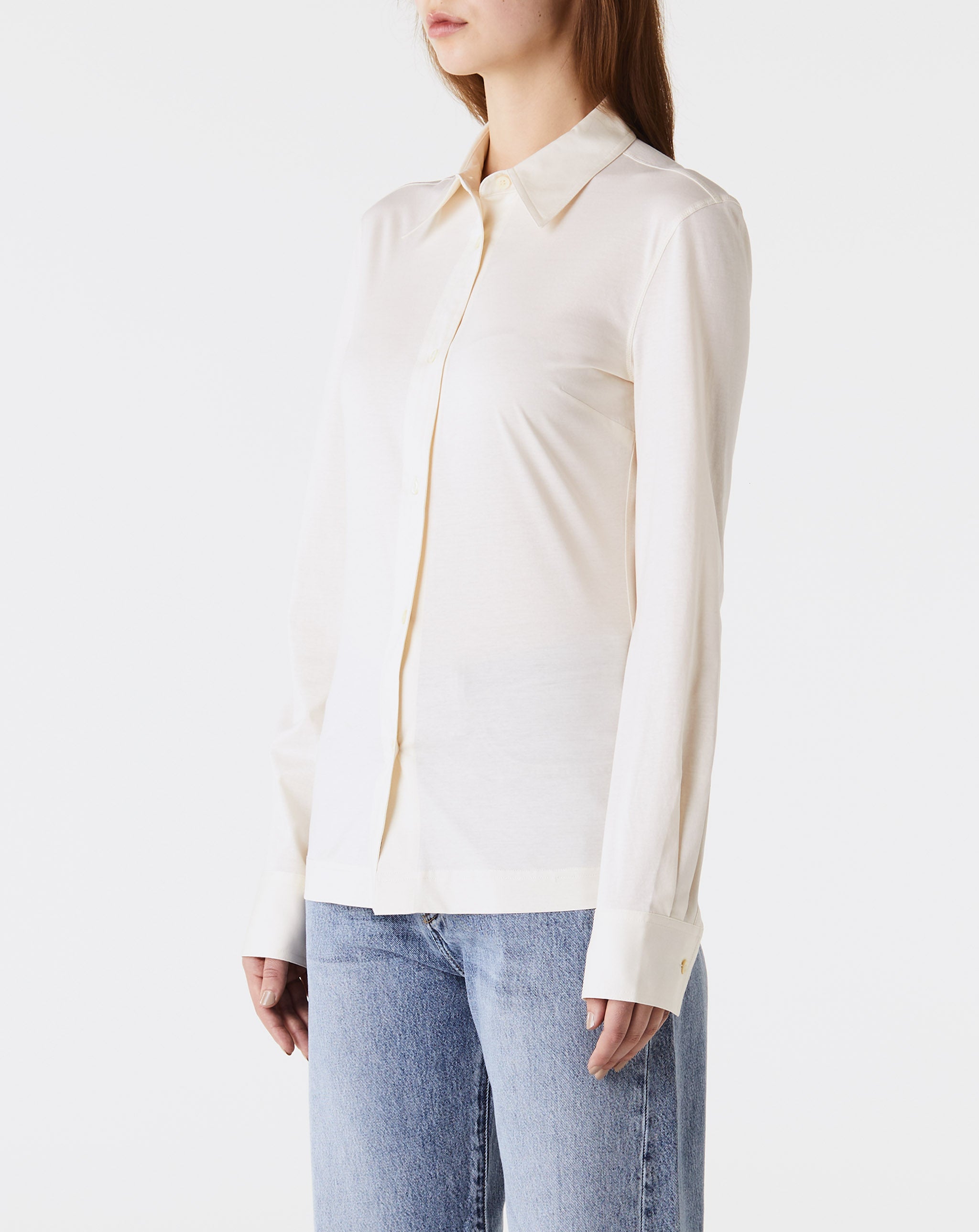 Slim Cotton Jersey Shirt