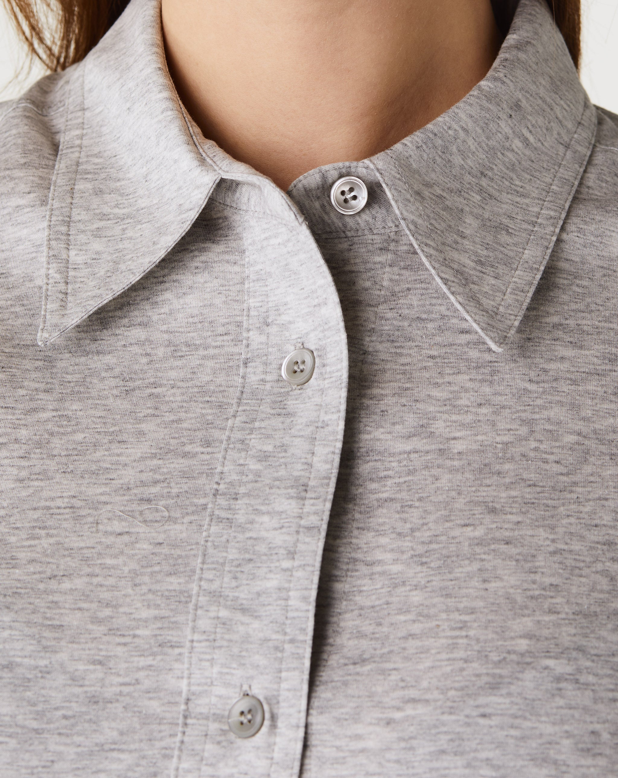Slim Cotton Jersey Shirt