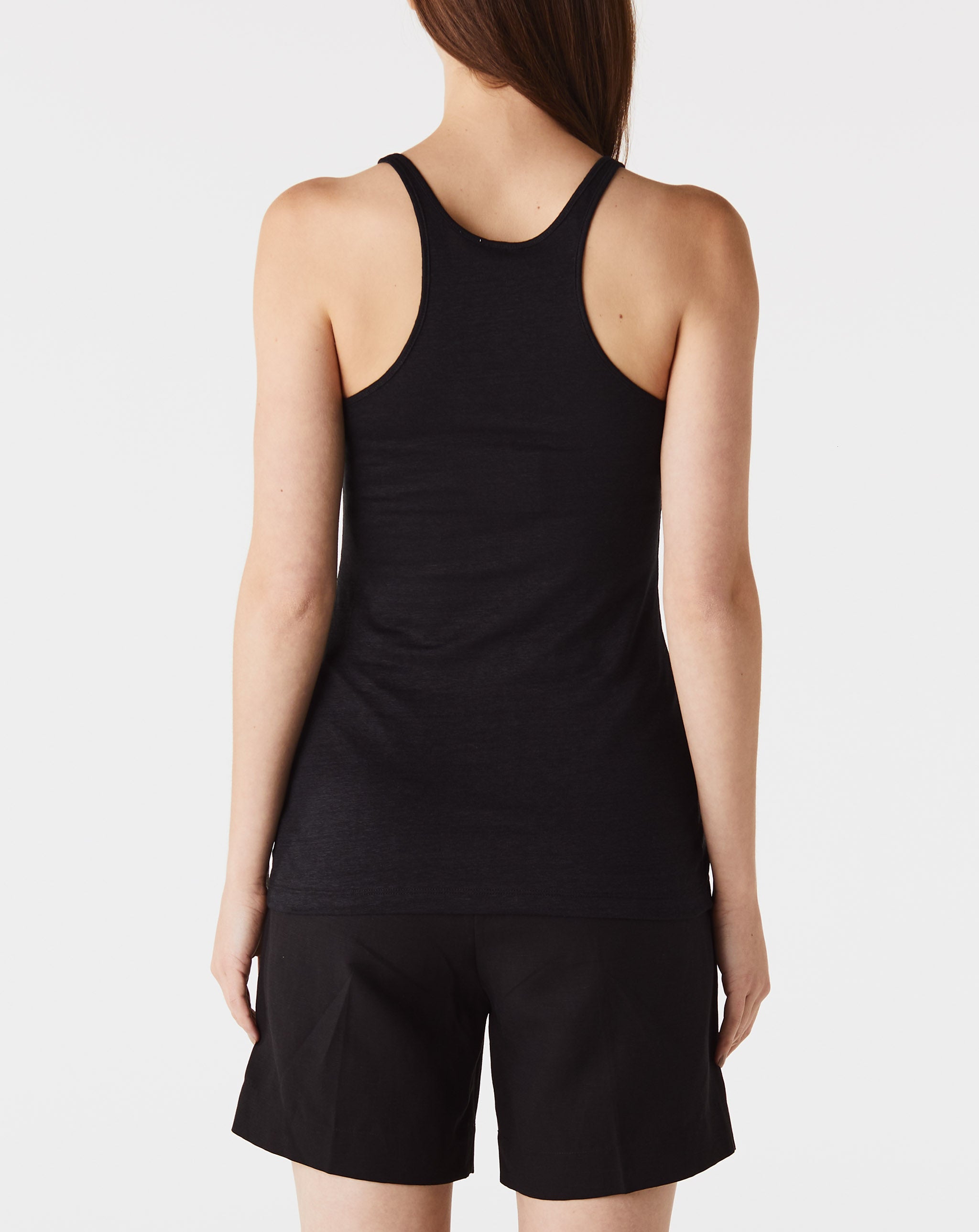 Scoop Neck Linen Tank Top