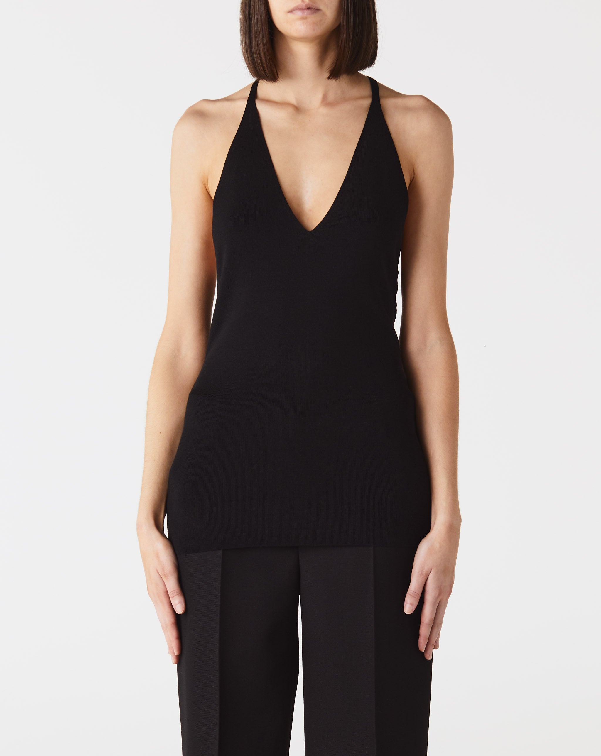 Y-Back Merino Silk Top