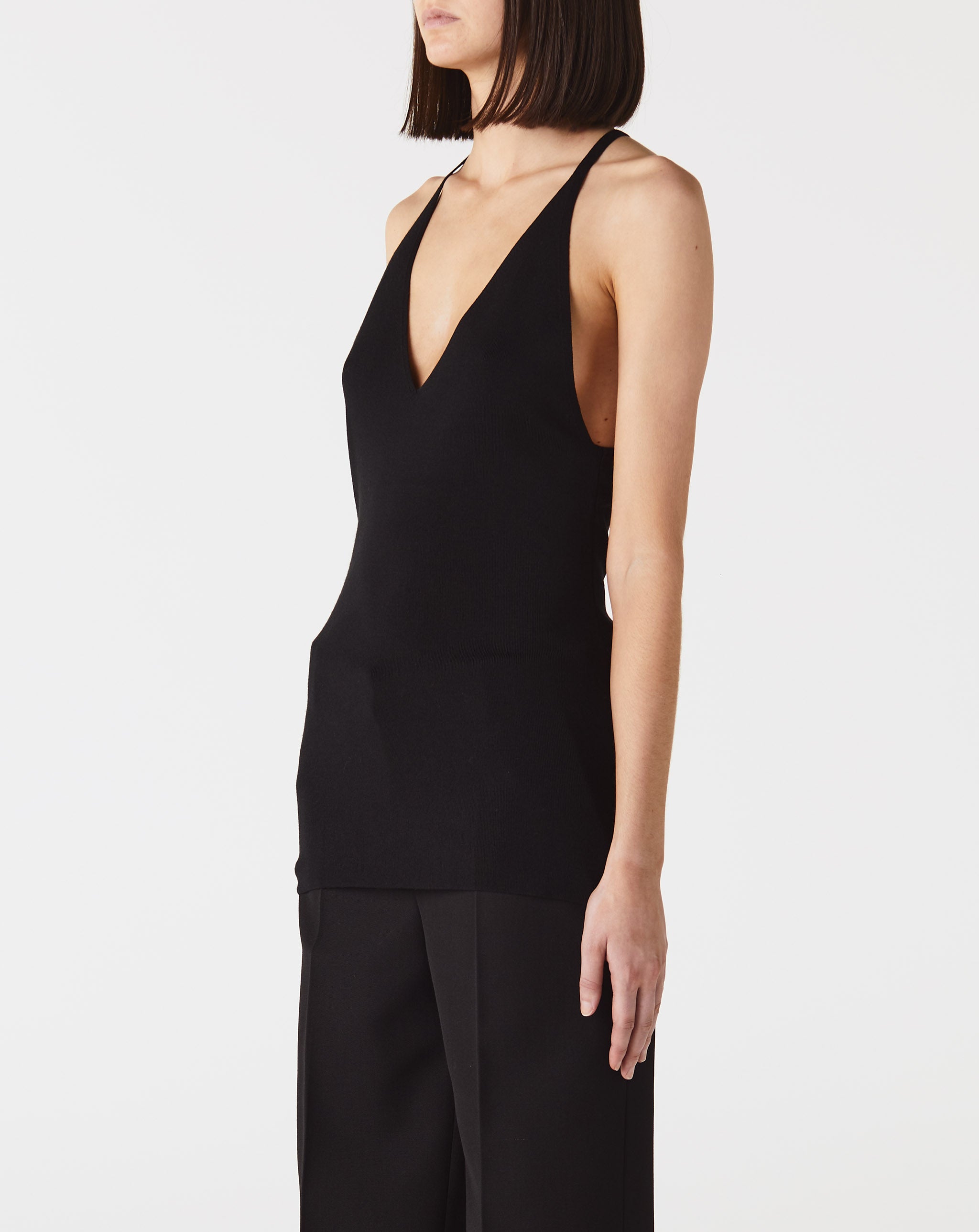 Y-Back Merino Silk Top