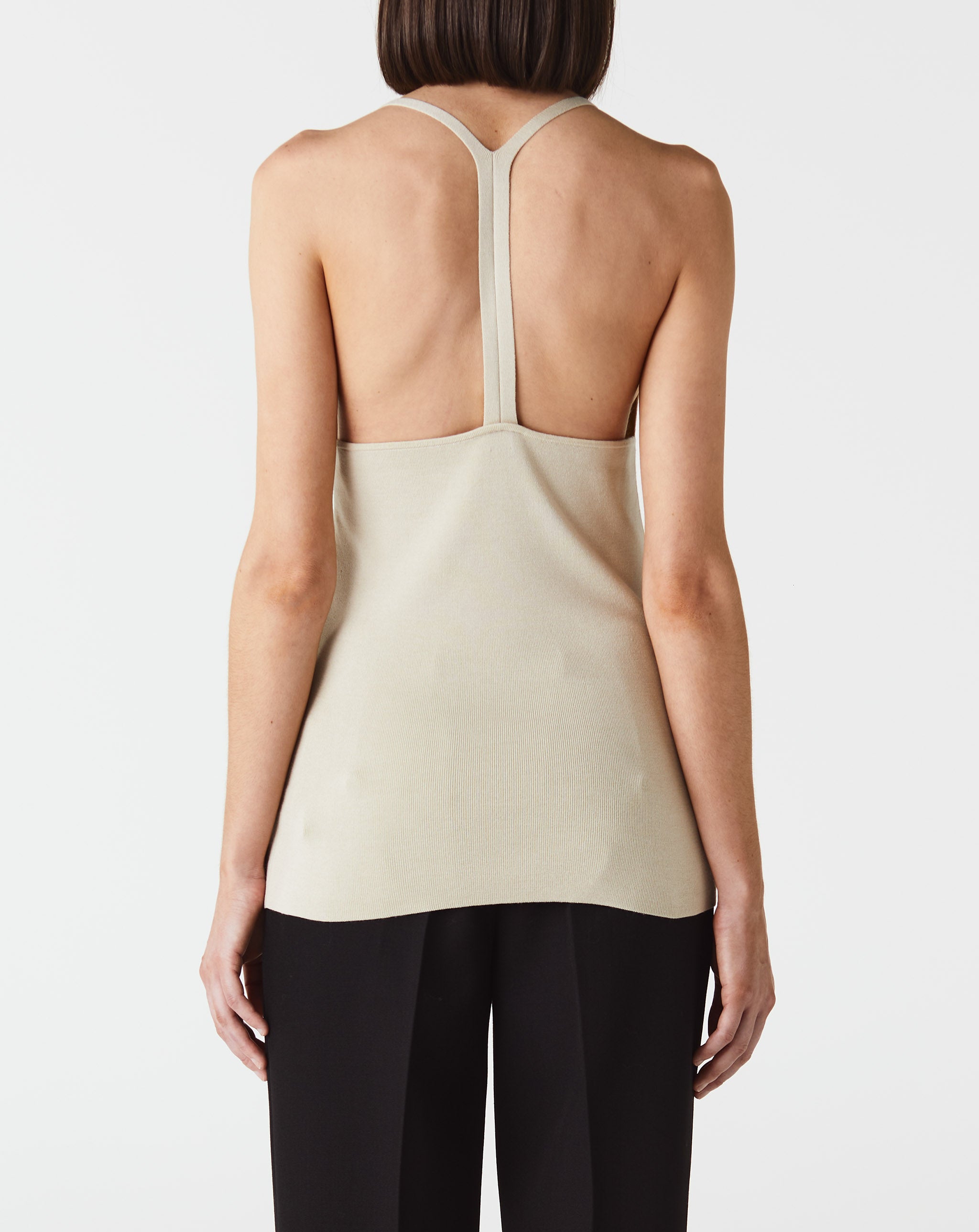 Y-Back Merino Silk Top