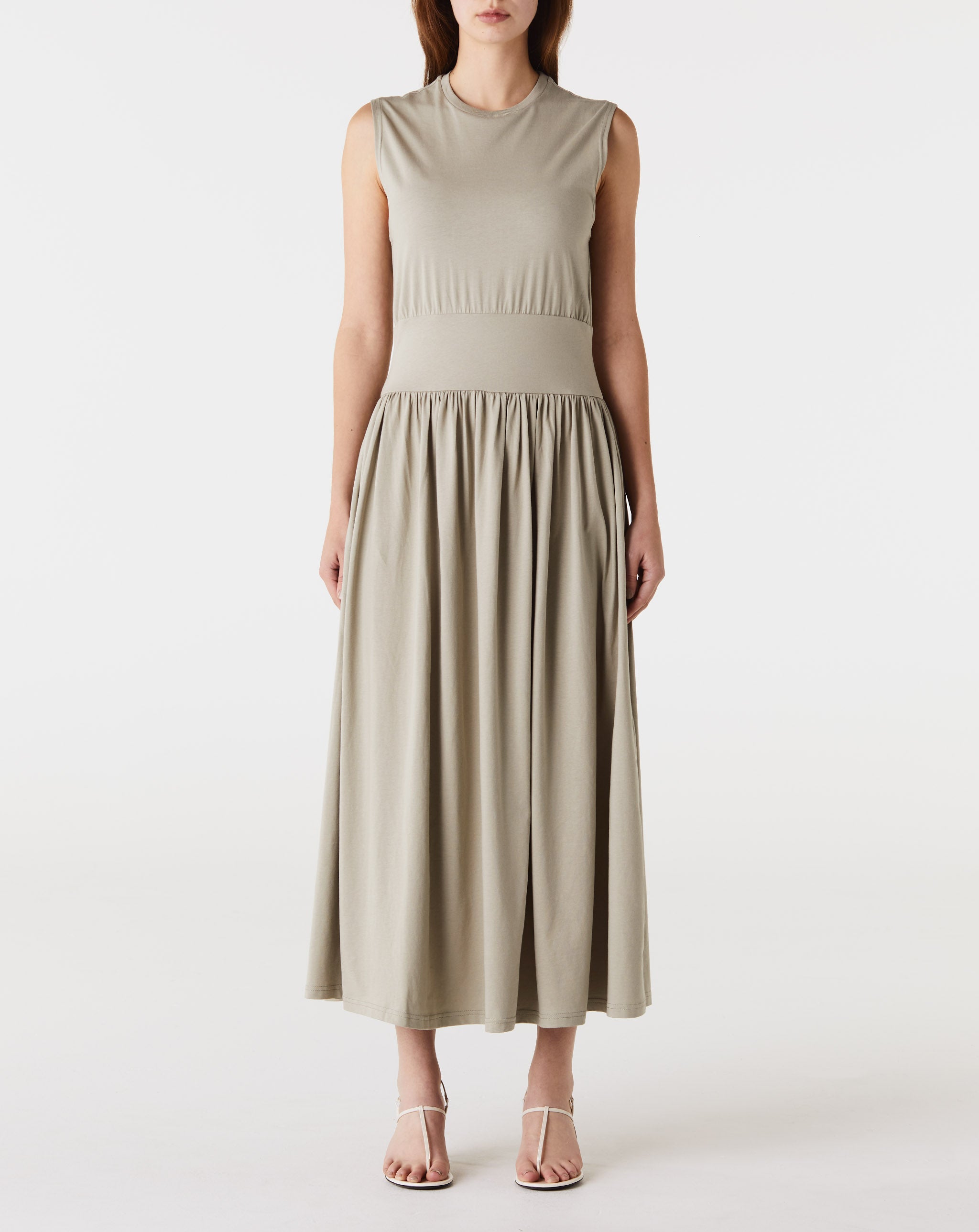Sleeveless Cotton Tee Dress