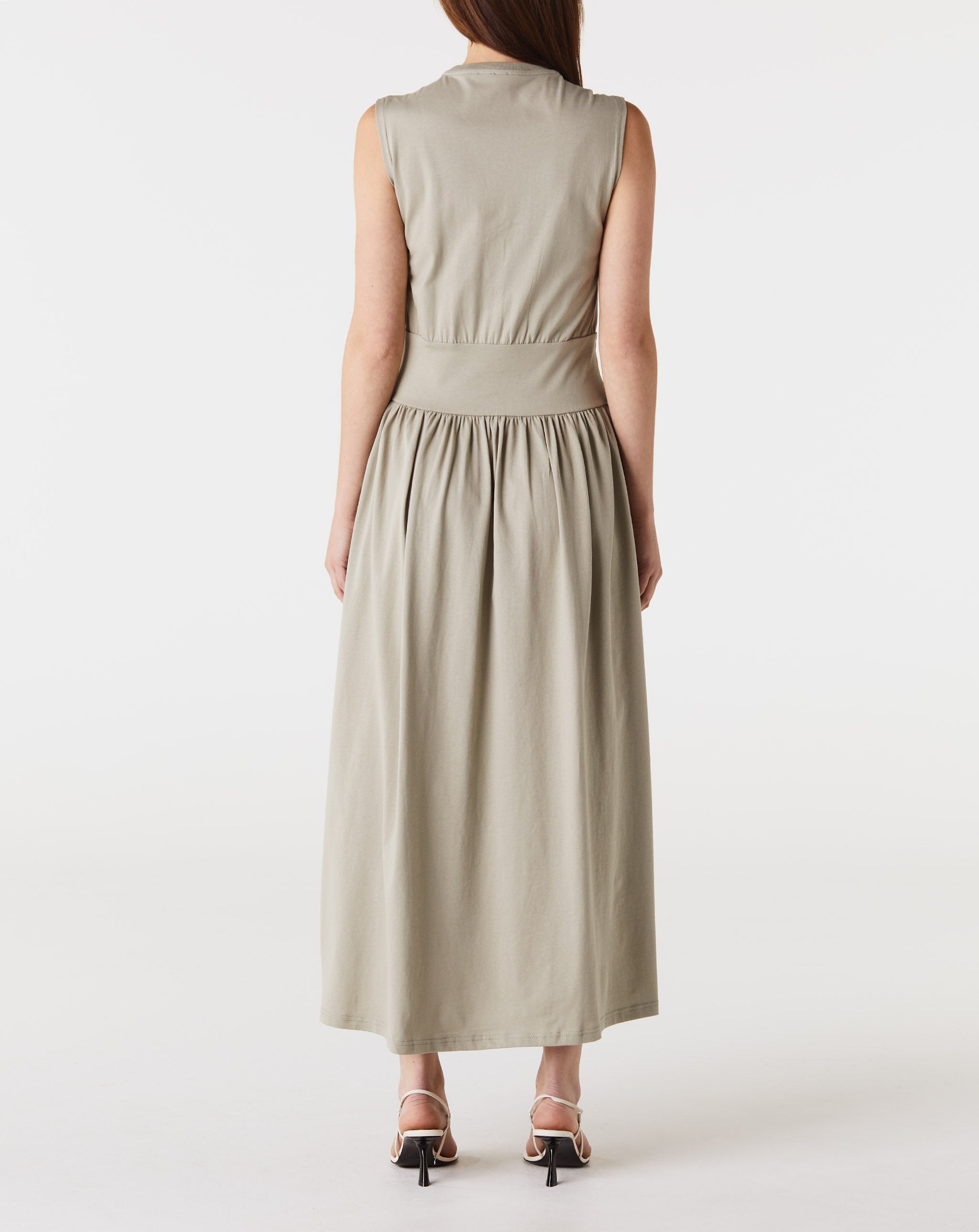 Sleeveless Cotton Tee Dress