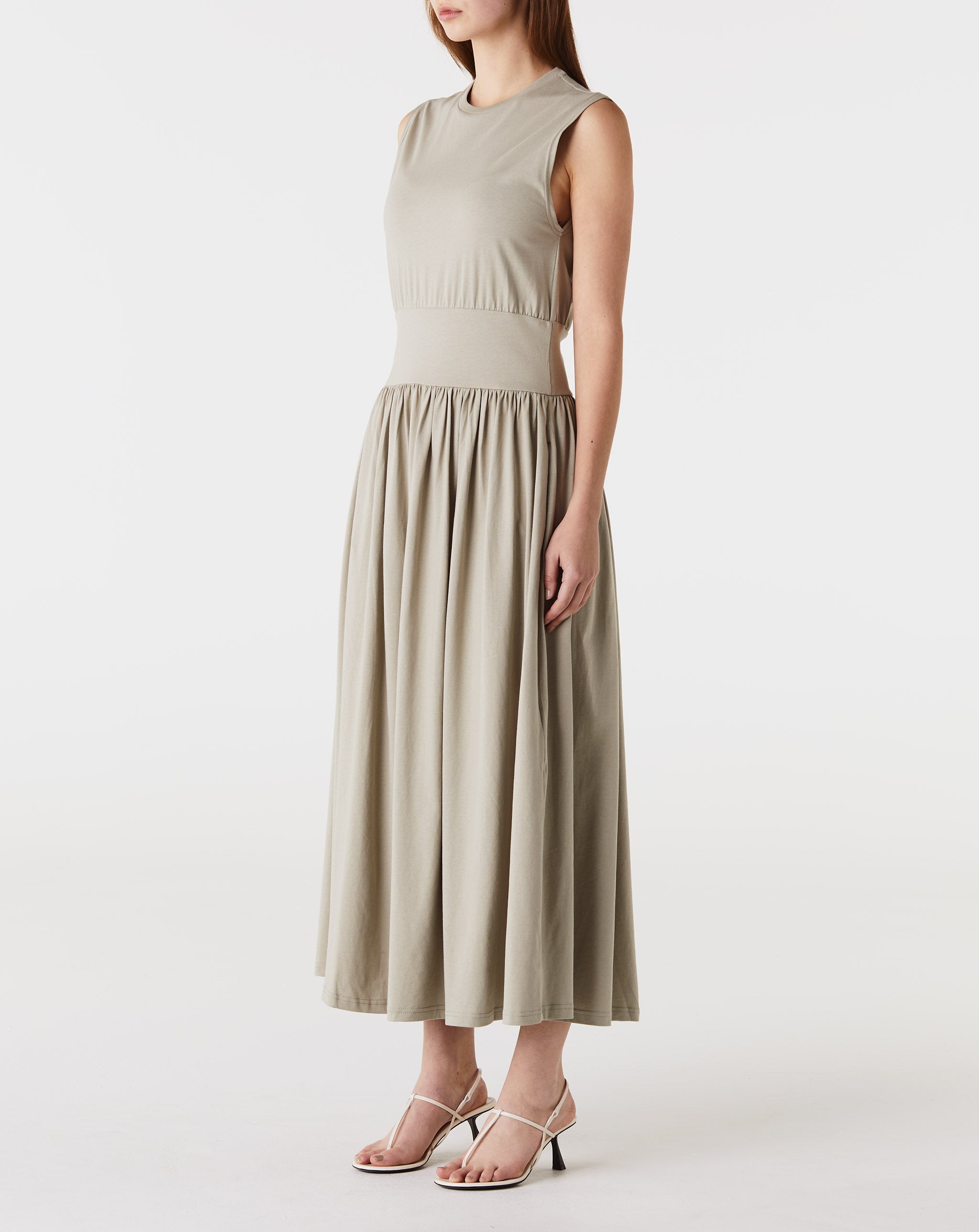 Sleeveless Cotton Tee Dress