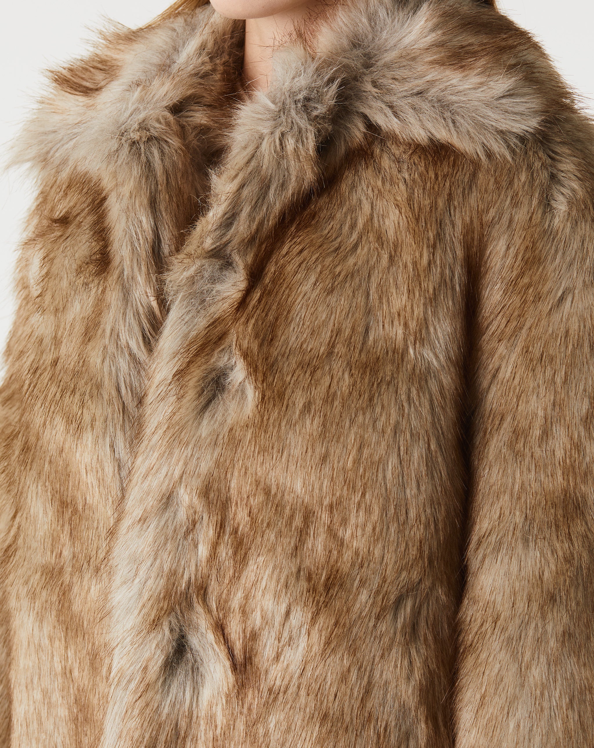 Faux Fur Coat